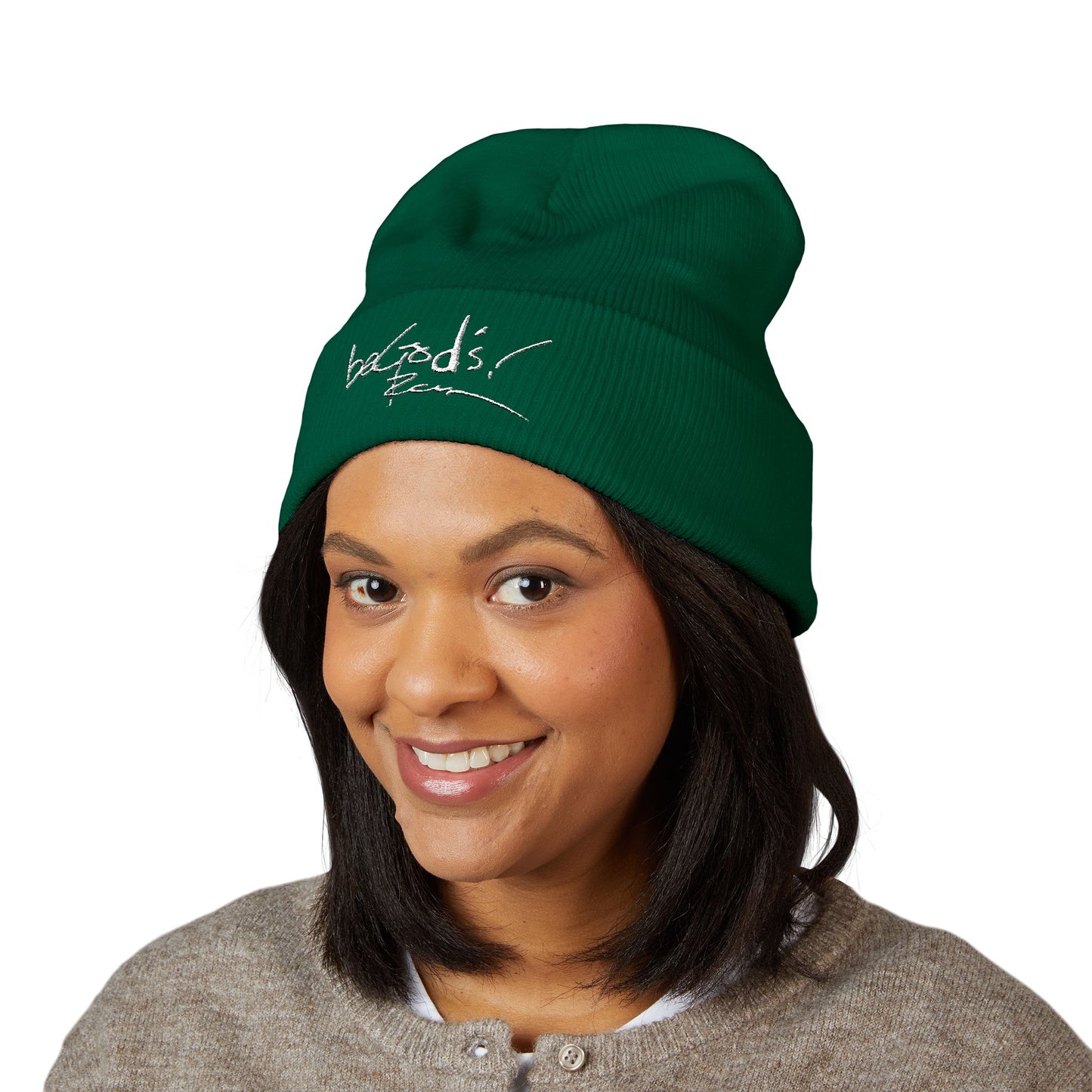 Rich Mullins Beanie Be God s Autograph Embroidered Knit Hat Christian Style Winter Fashion Outdoor Fun Christian Gift for Fan of Classic CCM