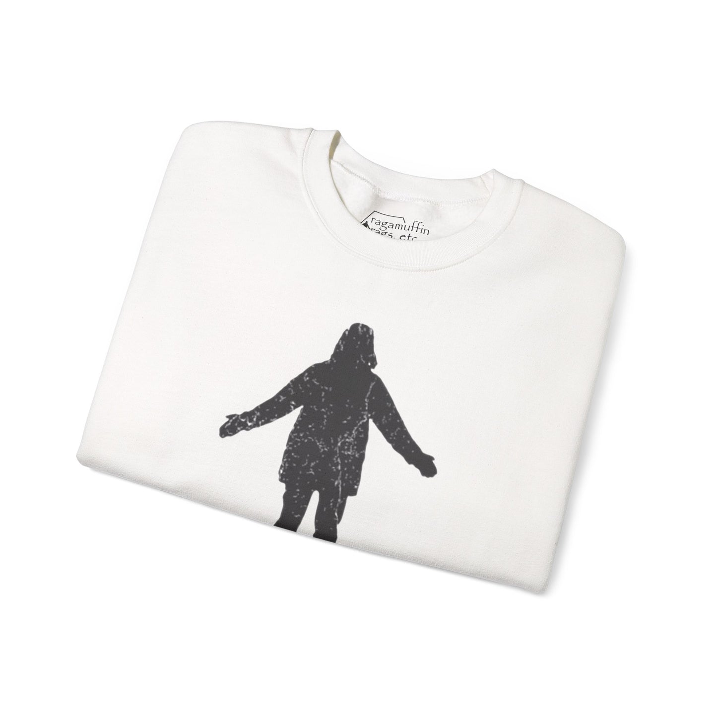 Rich Mullins Arrow pointing to Heaven Autograph Sweatshirt, CCM Gift, Christian Music Fan, Ragamuffin Band Shirt, Crewneck Unisex Pullover