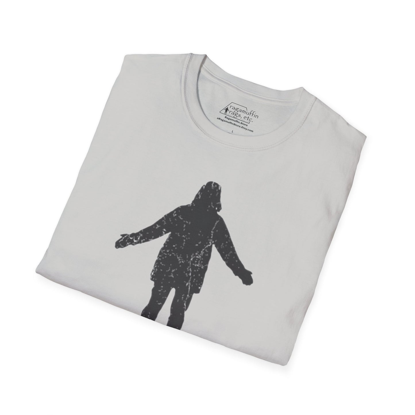 Rich Mullins Arrow Pointing to Heaven Be God's Autograph T-Shirt, CCM Gift, Christian Music Gift, Ragamuffin Band Fan Shirt, Unisex Graphic
