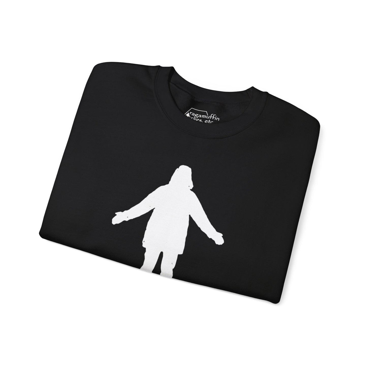 Rich Mullins Arrow pointing to Heaven Autograph Sweatshirt, CCM Gift, Christian Music Fan, Ragamuffin Band Shirt, Crewneck Unisex Pullover