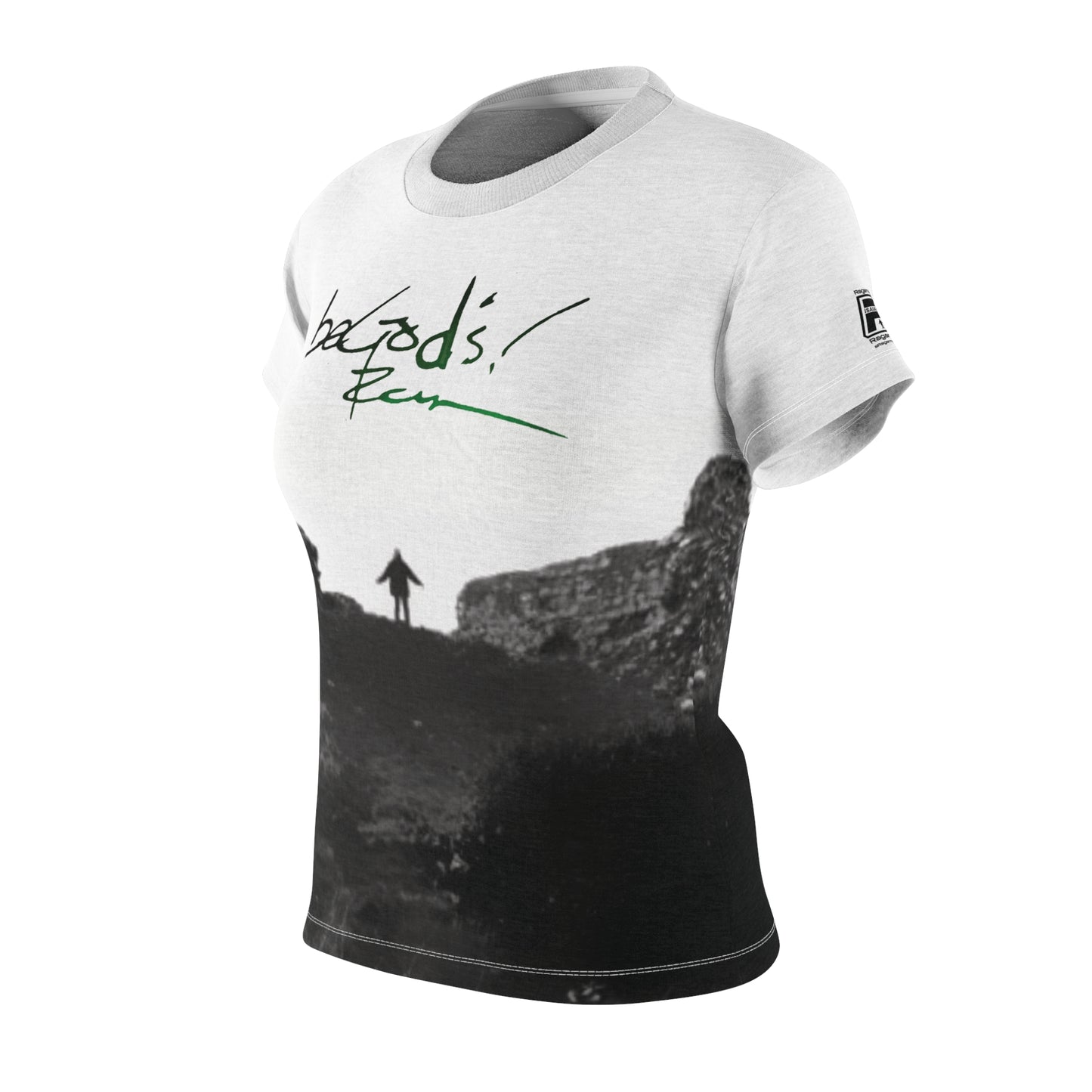 Ladies Rich Mullins Arrow Pointing to Heaven Be Gods Autograph Graphic T-Shirt, All-Over-Print Top, Christian Music CCM Tee, Christian Gift