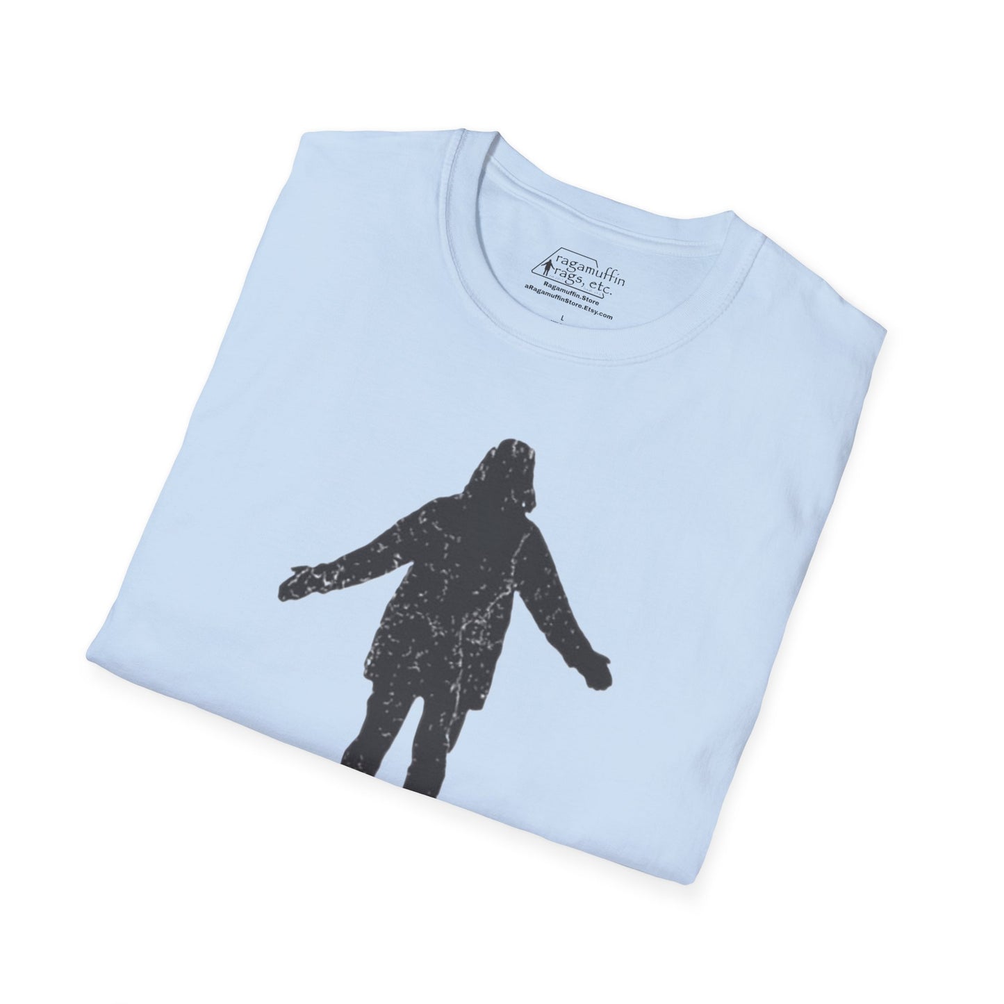 Rich Mullins Arrow Pointing to Heaven Be God's Autograph T-Shirt, CCM Gift, Christian Music Gift, Ragamuffin Band Fan Shirt, Unisex Graphic