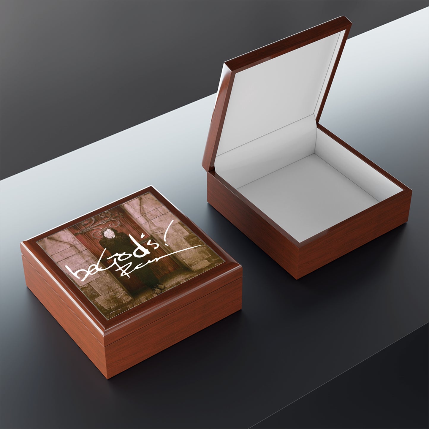 Rich Mullins Songs Album Cover Photo Be God s Autograph Religious Keepsake Jewelry Box Contemporary Christian Music CCM Spiritual Organizer