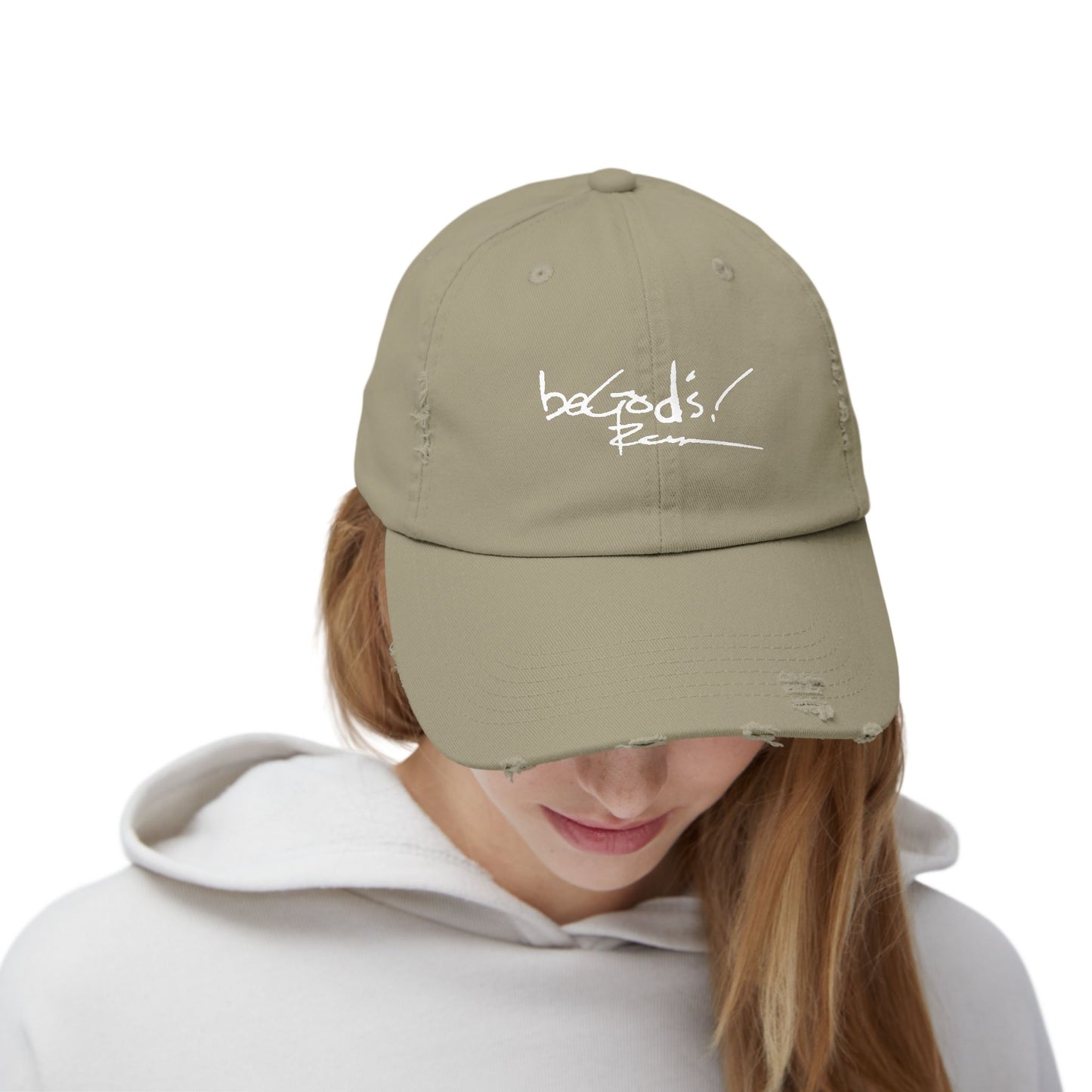 Rich Mullins Be God s Autograph Distressed Cap, Unisex CCM Fan Gift Hat, Rich Mullins and a Ragamuffin Band, Contemporary Christian Music