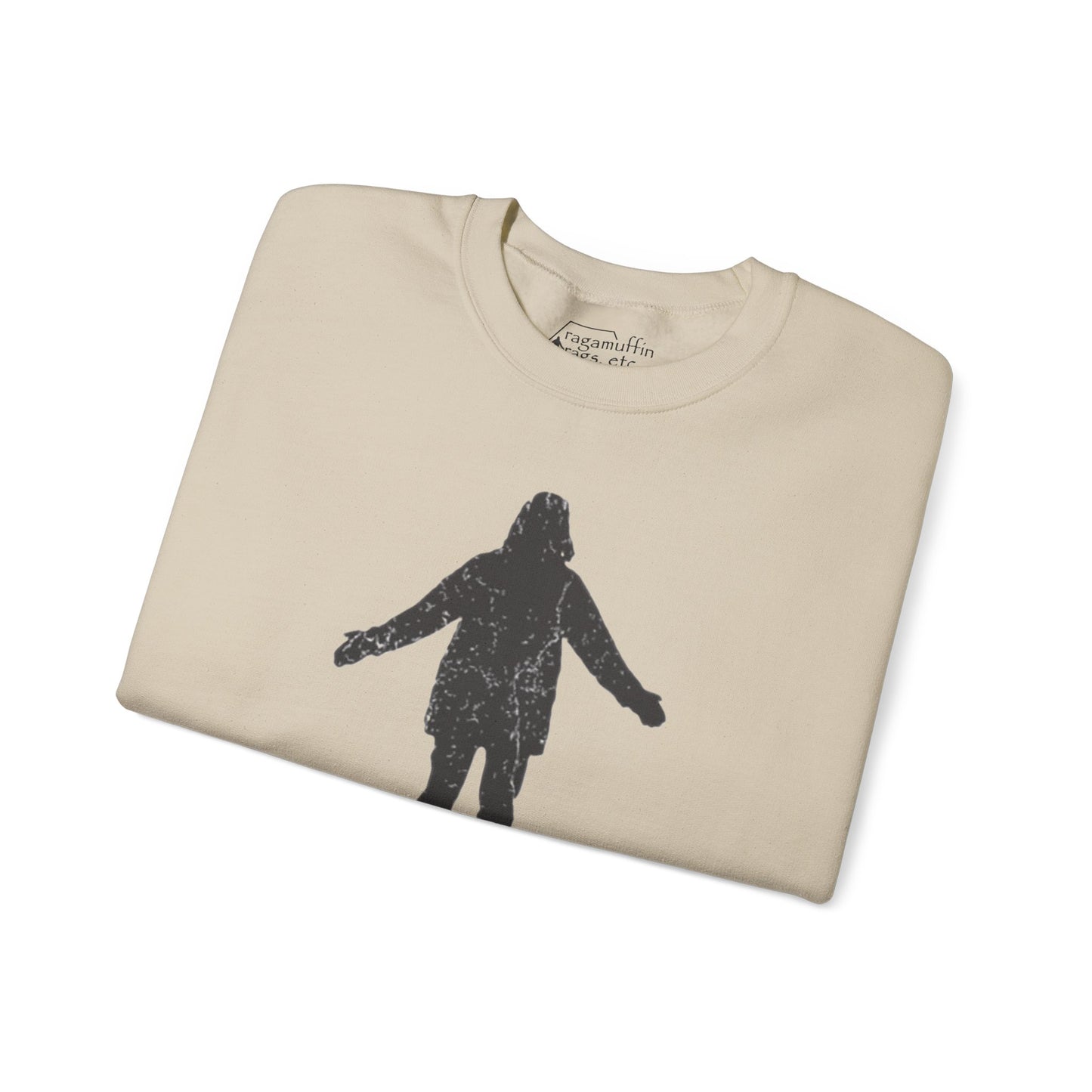 Rich Mullins Arrow pointing to Heaven Autograph Sweatshirt, CCM Gift, Christian Music Fan, Ragamuffin Band Shirt, Crewneck Unisex Pullover