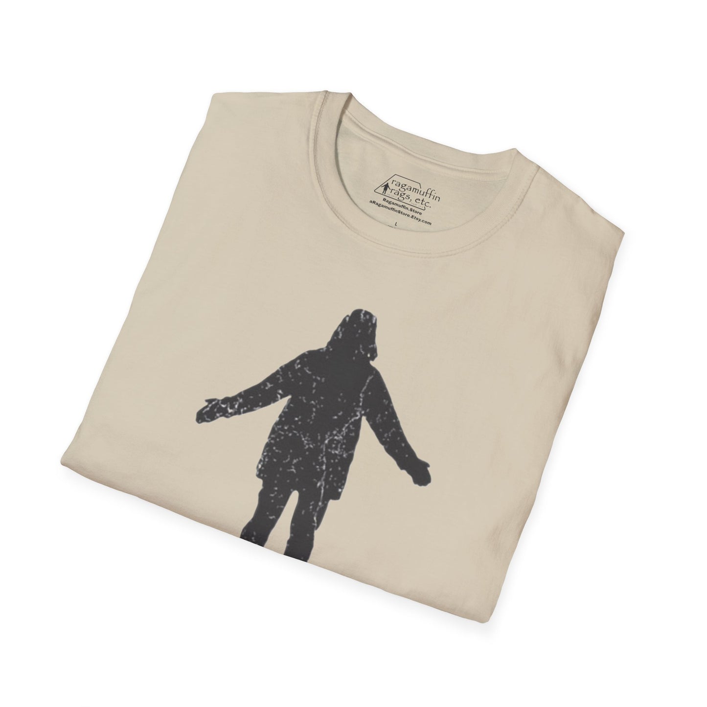 Rich Mullins Arrow Pointing to Heaven Be God's Autograph T-Shirt, CCM Gift, Christian Music Gift, Ragamuffin Band Fan Shirt, Unisex Graphic