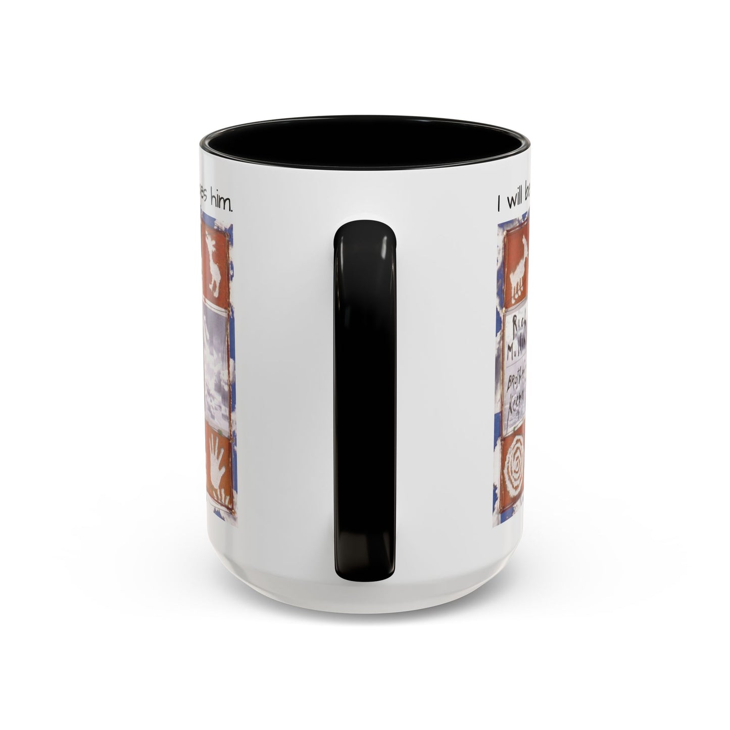 Rich Mullins Brothers Keeper Accent Coffee Mug with Be Gods autograph Inspirational Ceramic Tea Cup Christian Gift for Fan of CCM