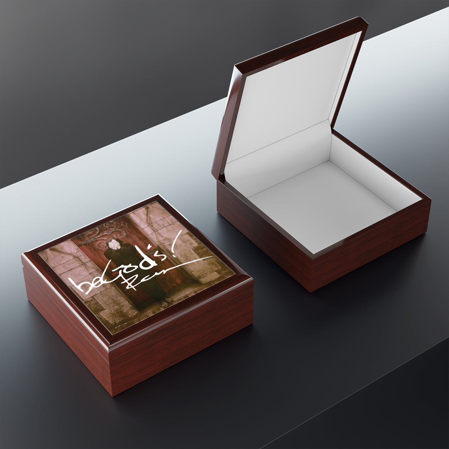 Rich Mullins Songs Album Cover Photo Be God s Autograph Religious Keepsake Jewelry Box Contemporary Christian Music CCM Spiritual Organizer