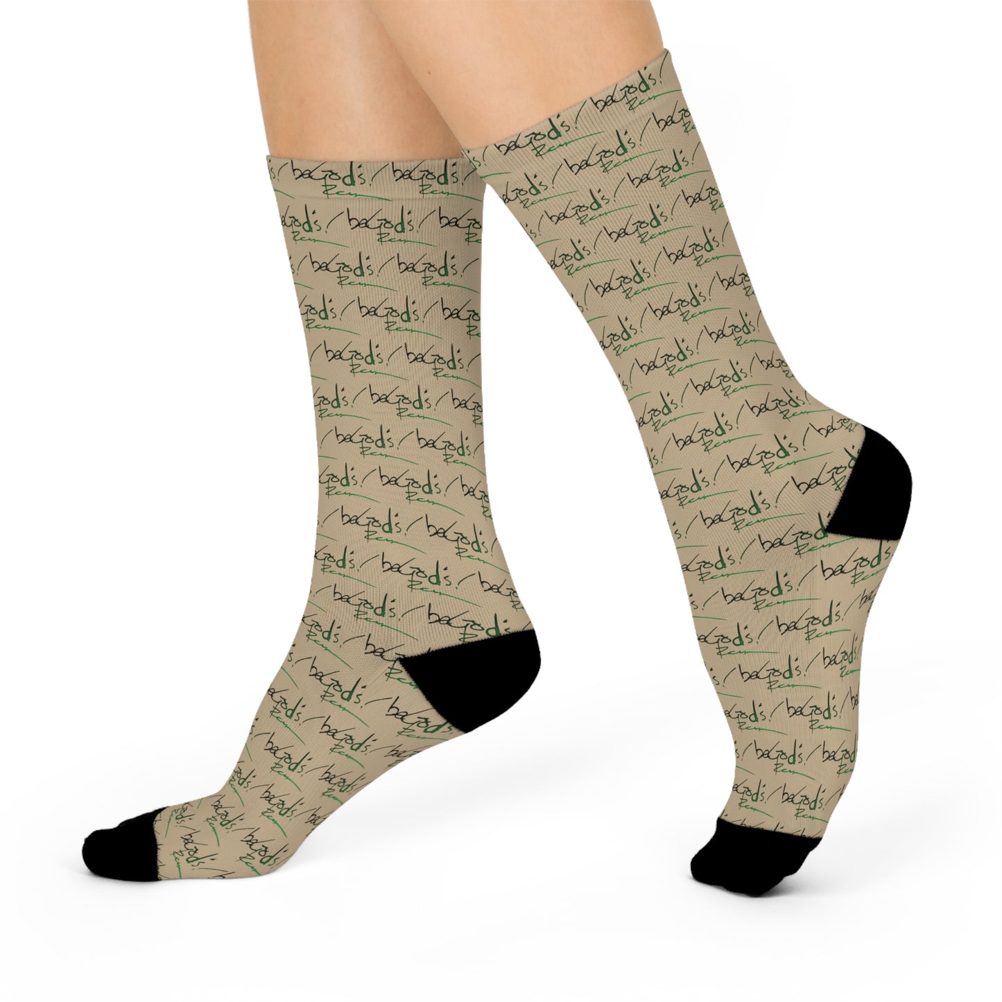Rich Mullins Be God's Autograph Cushioned Crew Socks - Fun & Comfy, Perfect for Lounging, Gifts, Daily Wear, Fashion Statement