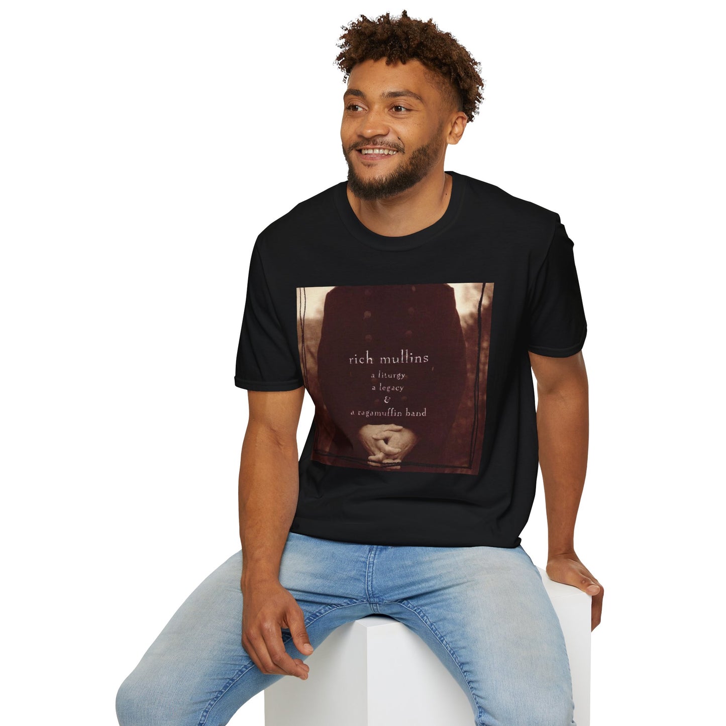 Rich Mullins T-shirt a liturgy a legacy and a ragamuffin band Album Art Tee Shirt Gift for Rich Mullins Fan CCM Contemporary Christian Music Fan Unisex Softstyle Tshirt