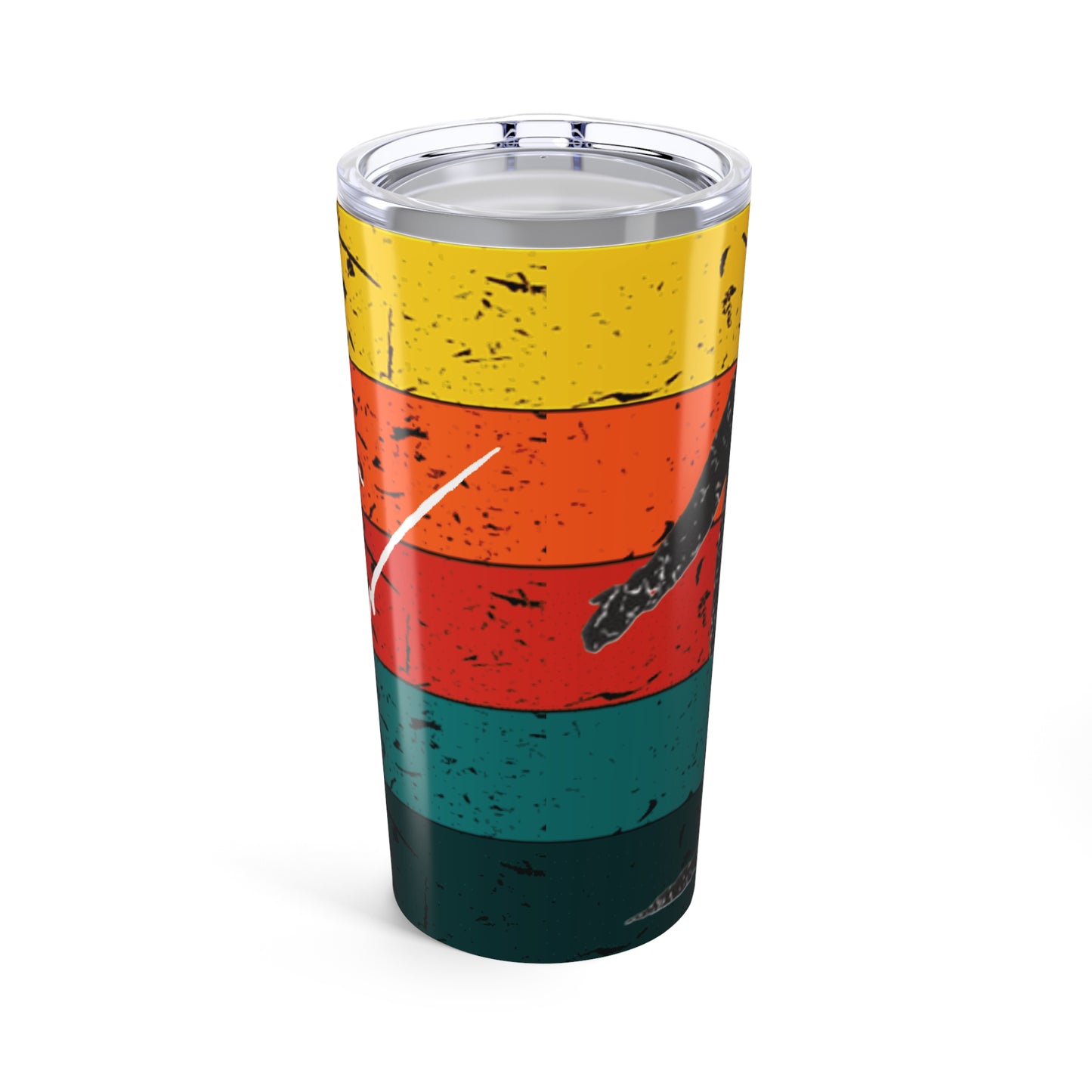 Rich Mullins 20oz Tumbler Be God s Autograph Faith Inspirational Drinkware Gift Cup Arrow Pointing to Heaven Retro Sunset Background
