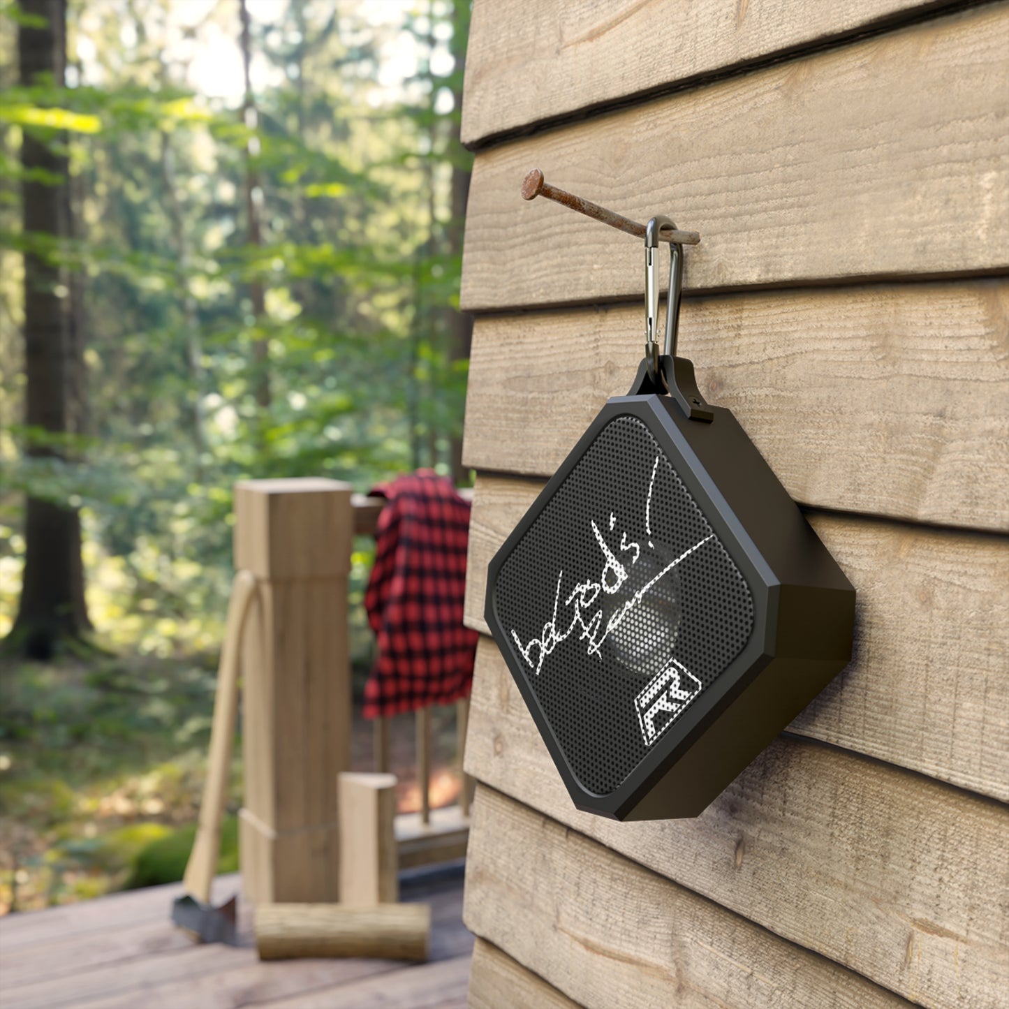 Rich Mullins Be Gods Autograph Portable Speaker - Outdoor Music Player for Adventure Camping Beach Party, Gift for Christian Music Fan