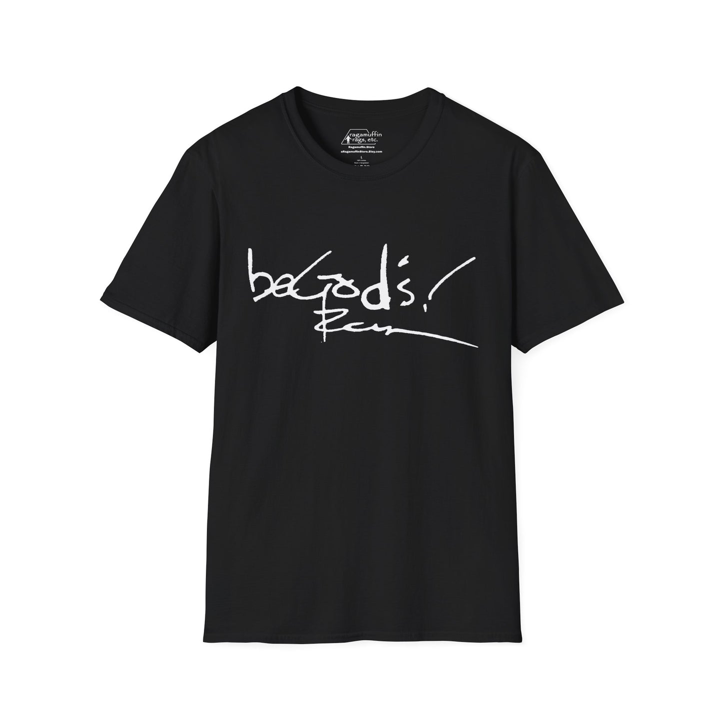 Rich Mullins Be God's Autograph T-Shirt, CCM Gift, Christian Music Gift, Ragamuffin Band Fan Shirt, Unisex Tee, Softstyle Graphic Tee
