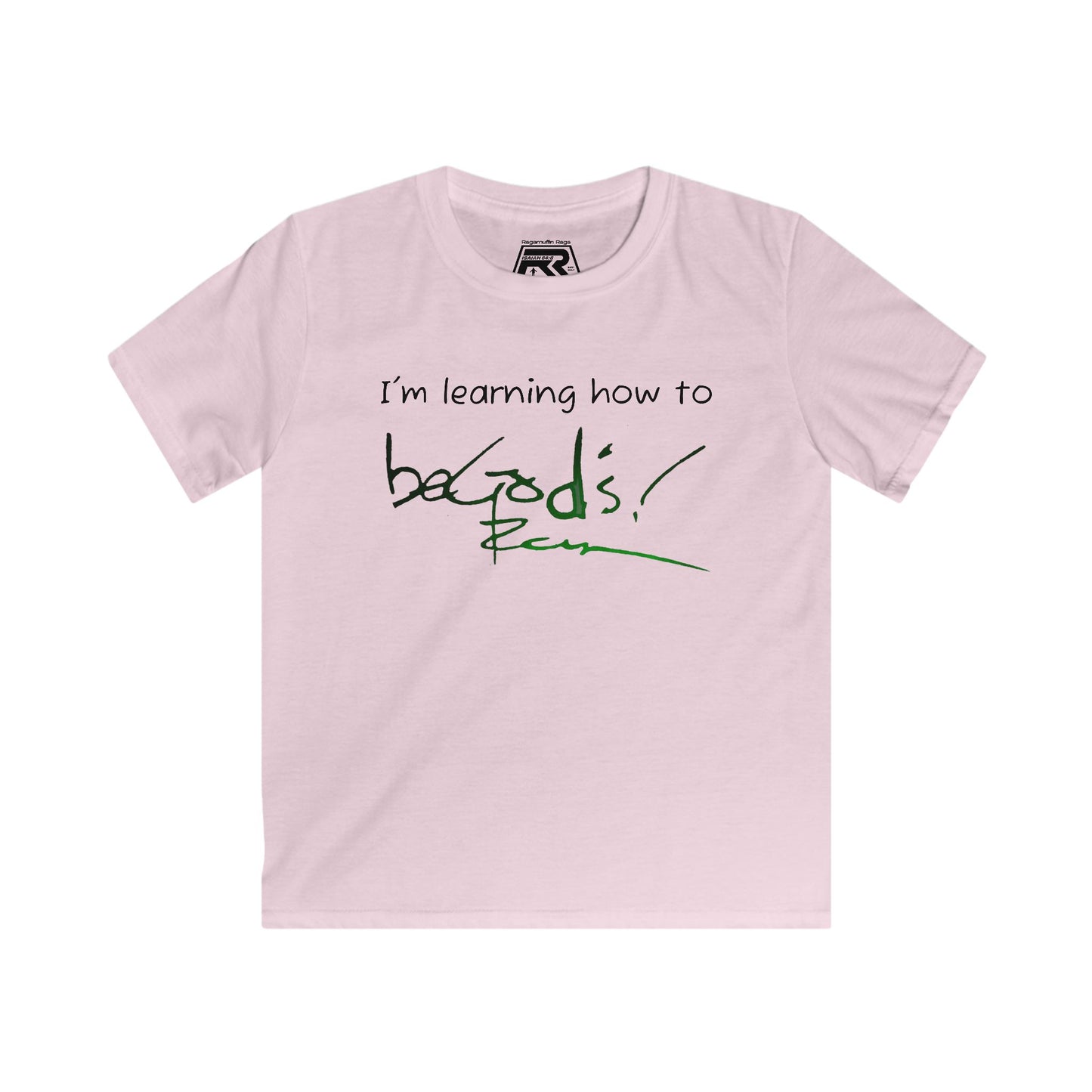 Rich Mullins Kids Softstyle Tee, Learning How to Be Gods, Playful Birthday Motivational T-Shirt, Youth Apparel, Fun Tee Shirt for Kids