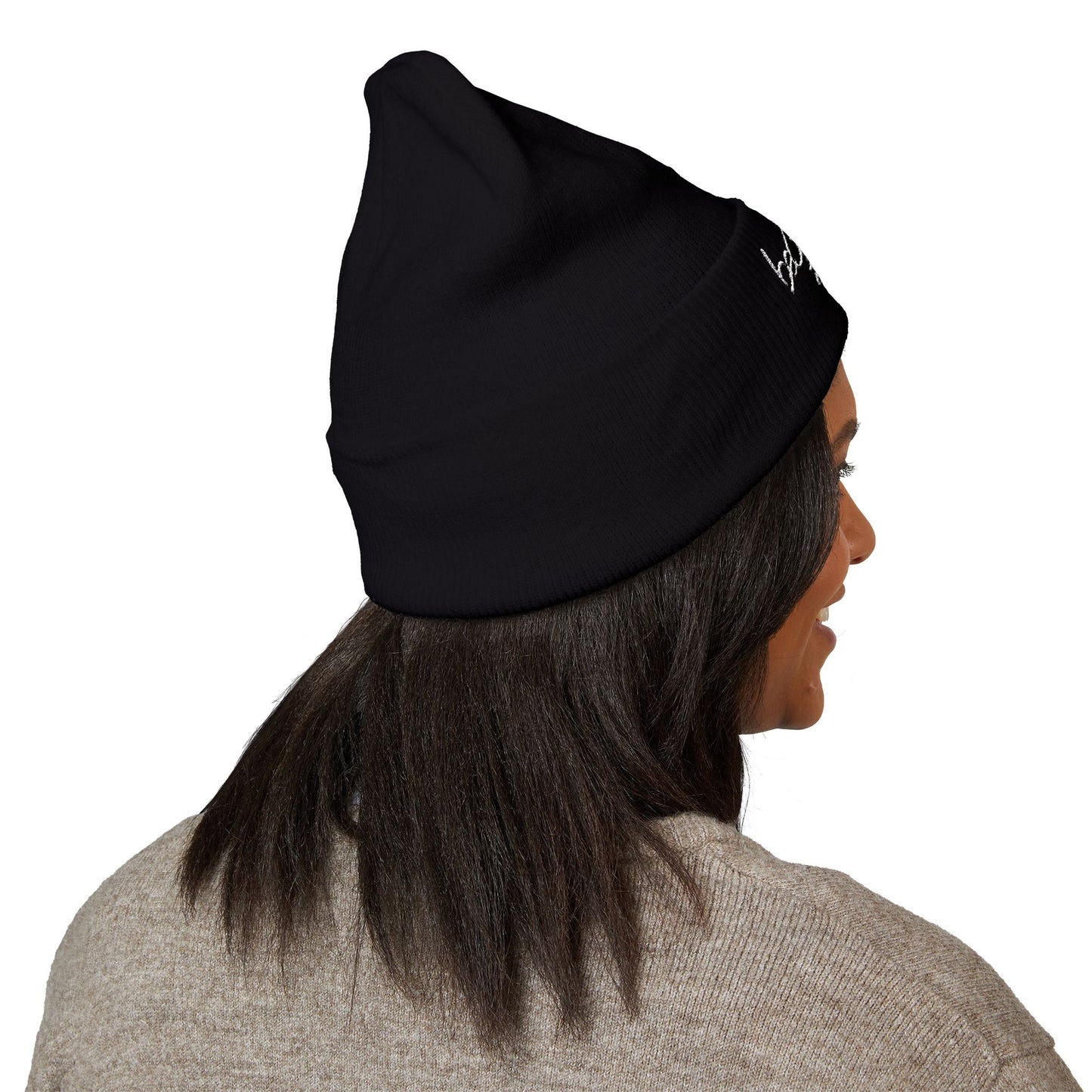 Rich Mullins Beanie Be God s Autograph Embroidered Knit Hat Christian Style Winter Fashion Outdoor Fun Christian Gift for Fan of Classic CCM
