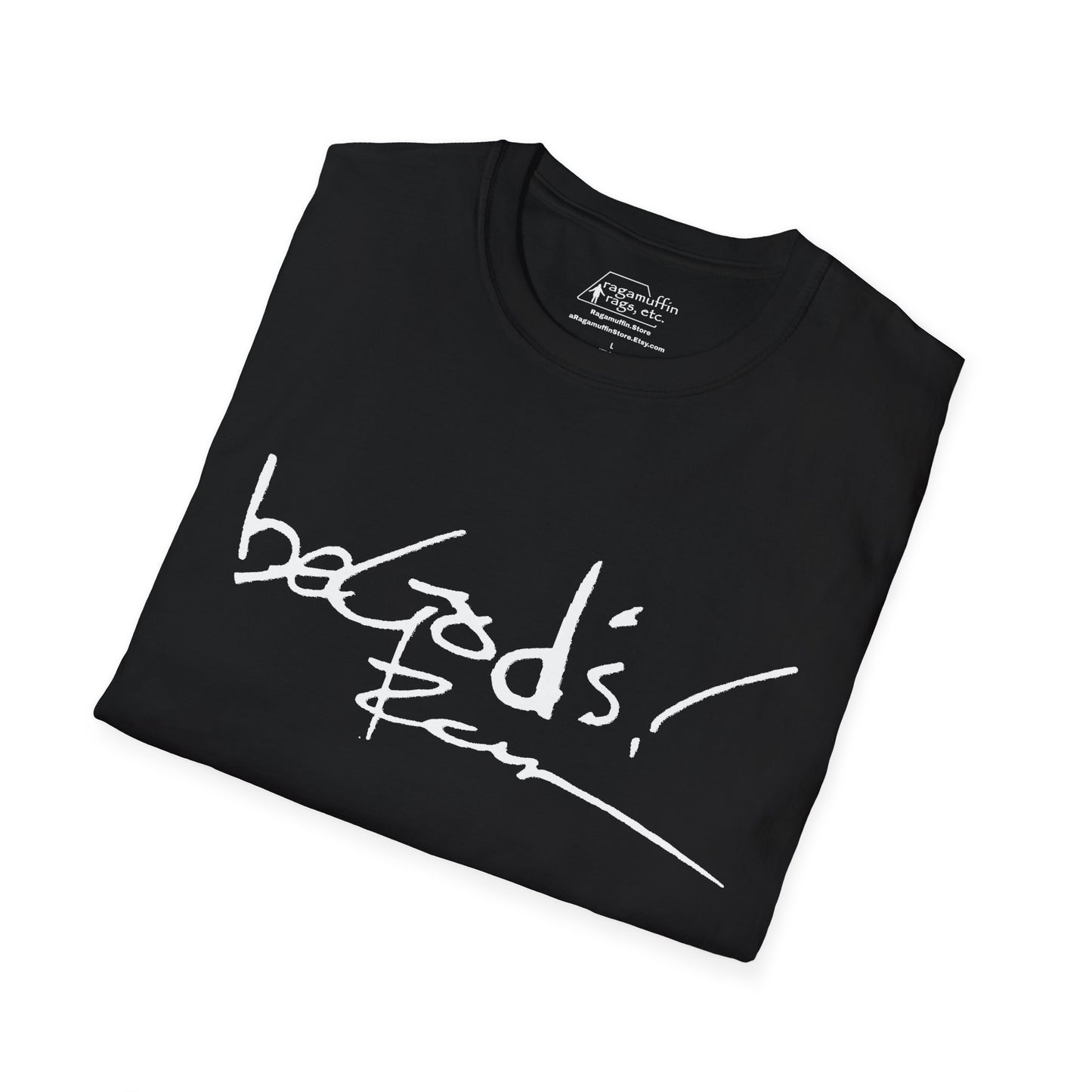 Rich Mullins Be God's Autograph T-Shirt, CCM Gift, Christian Music Gift, Ragamuffin Band Fan Shirt, Unisex Tee, Softstyle Graphic Tee