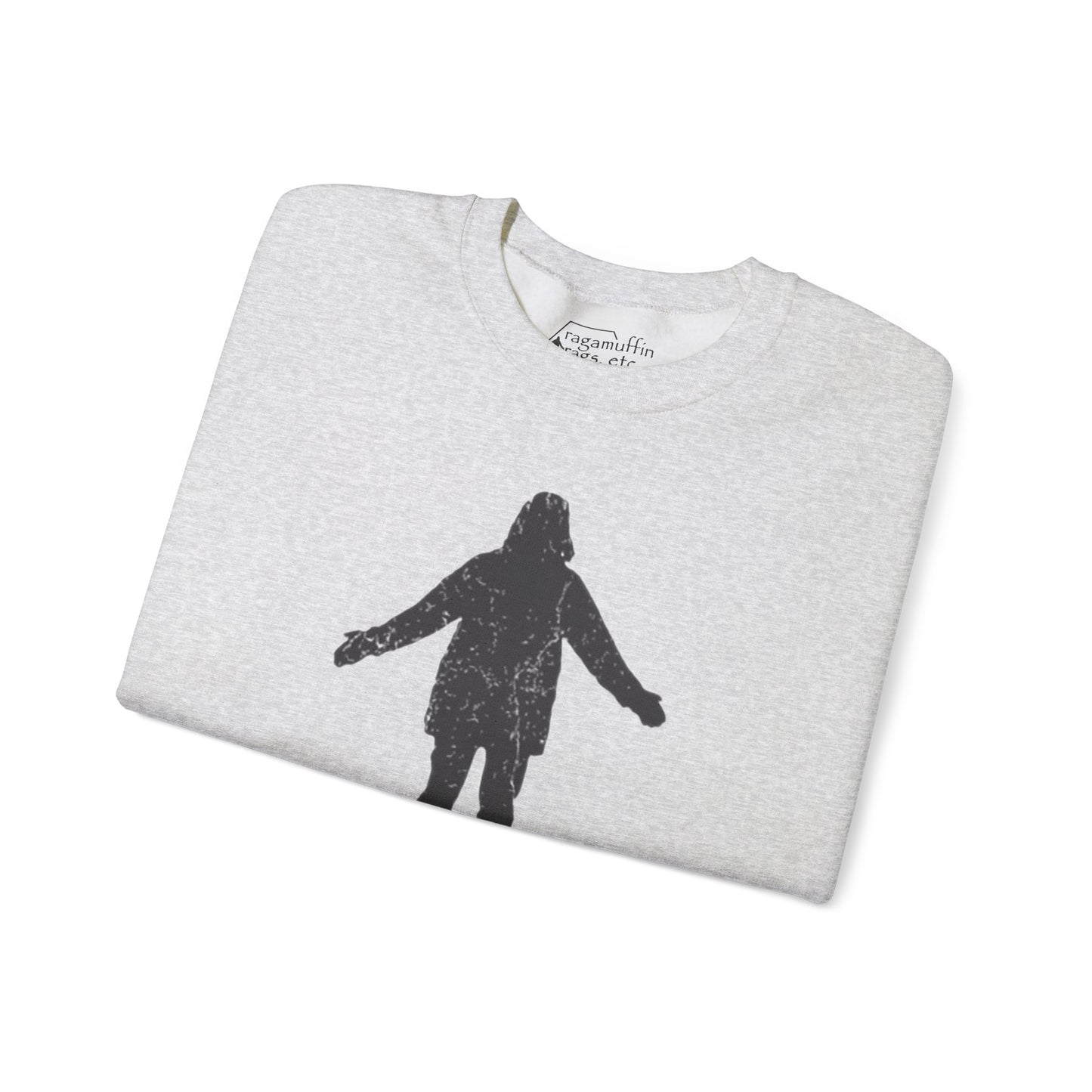 Rich Mullins Arrow pointing to Heaven Autograph Sweatshirt, CCM Gift, Christian Music Fan, Ragamuffin Band Shirt, Crewneck Unisex Pullover