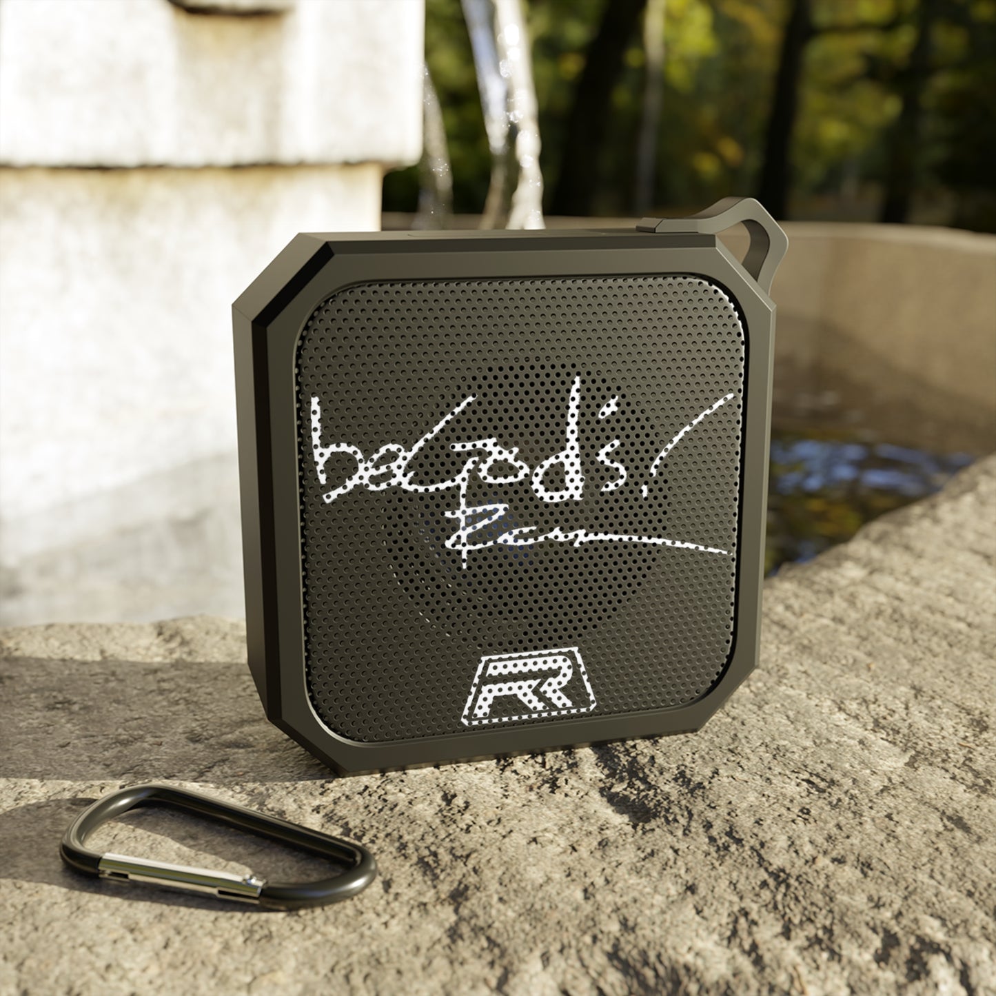 Rich Mullins Be Gods Autograph Portable Speaker - Outdoor Music Player for Adventure Camping Beach Party, Gift for Christian Music Fan