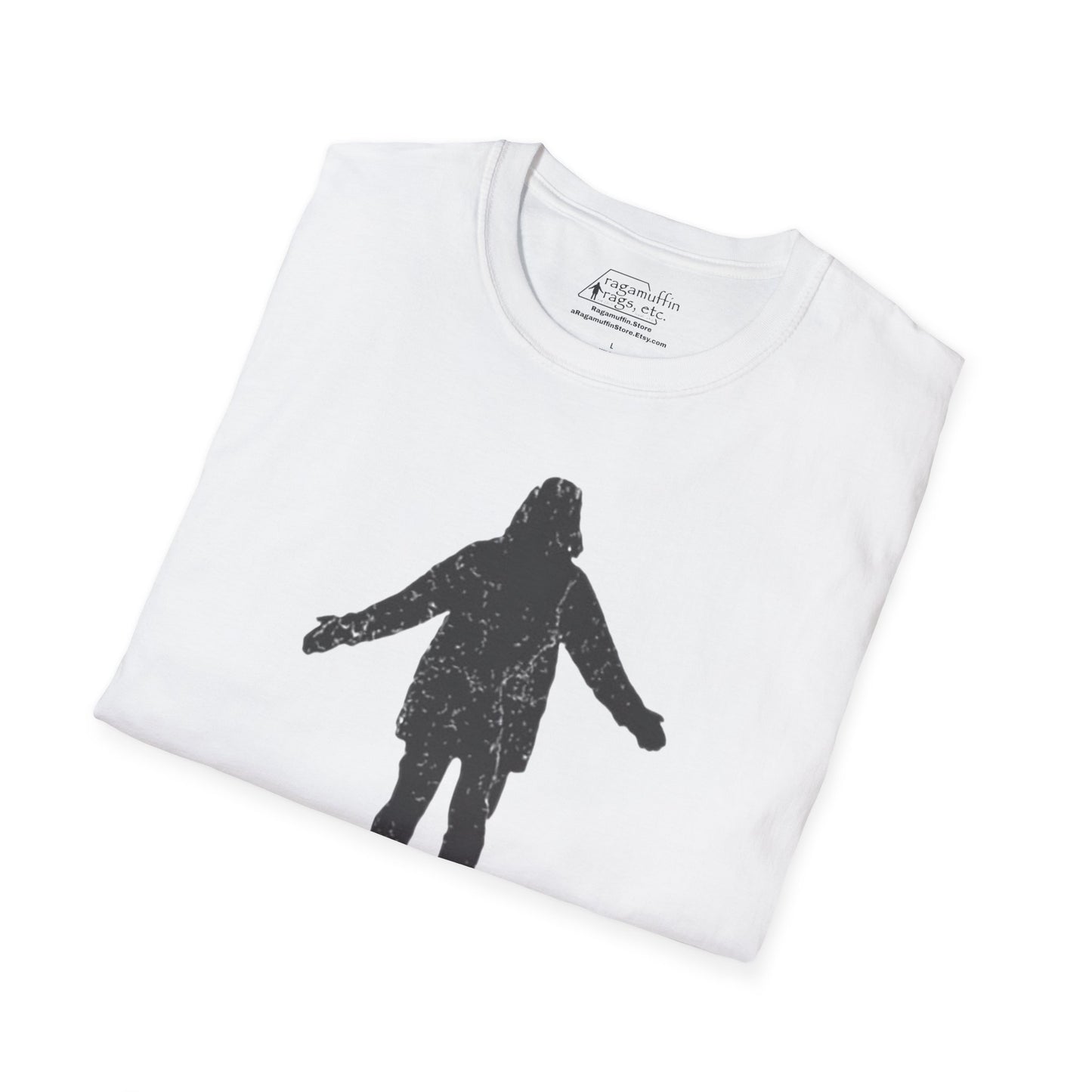 Rich Mullins Arrow Pointing to Heaven Be God's Autograph T-Shirt, CCM Gift, Christian Music Gift, Ragamuffin Band Fan Shirt, Unisex Graphic