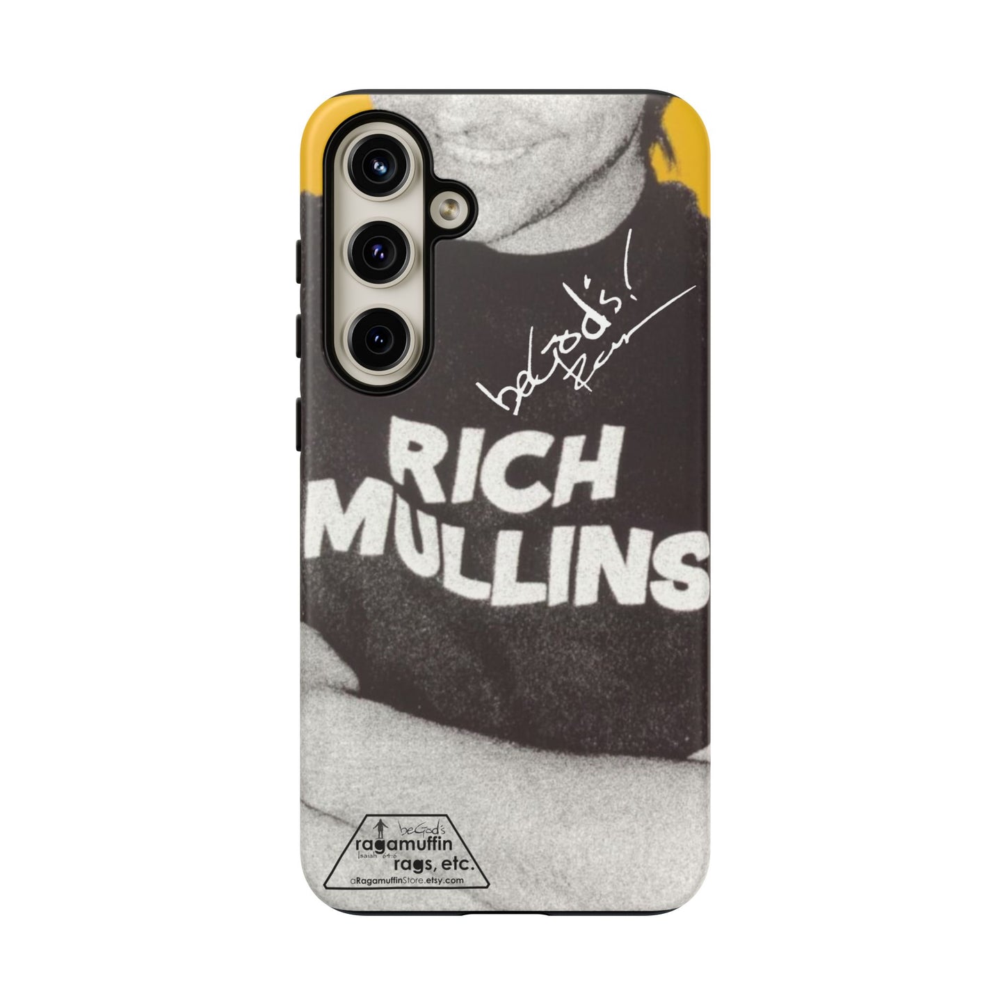 Rich Mullins Autograph Samsung Galaxy Tough Case Debut Album S10 S10e S20 S20+ S21 FE S22 S23 S24 Plus Ultra