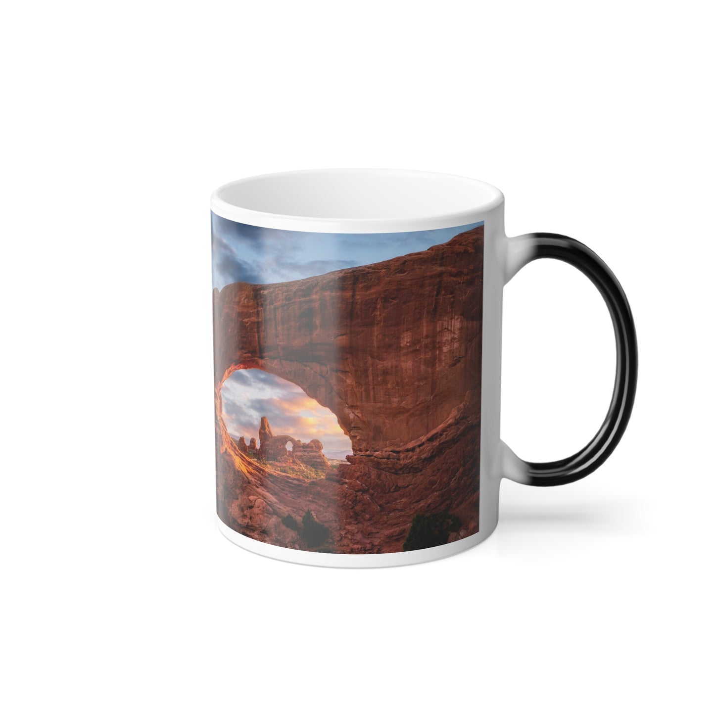Rich Mullins Color Morphing Mug 11oz Be Gods Autograph Window Rock Arizona Navajo Nation Desert Landscape Rich Mullins and a Ragamuffin Band