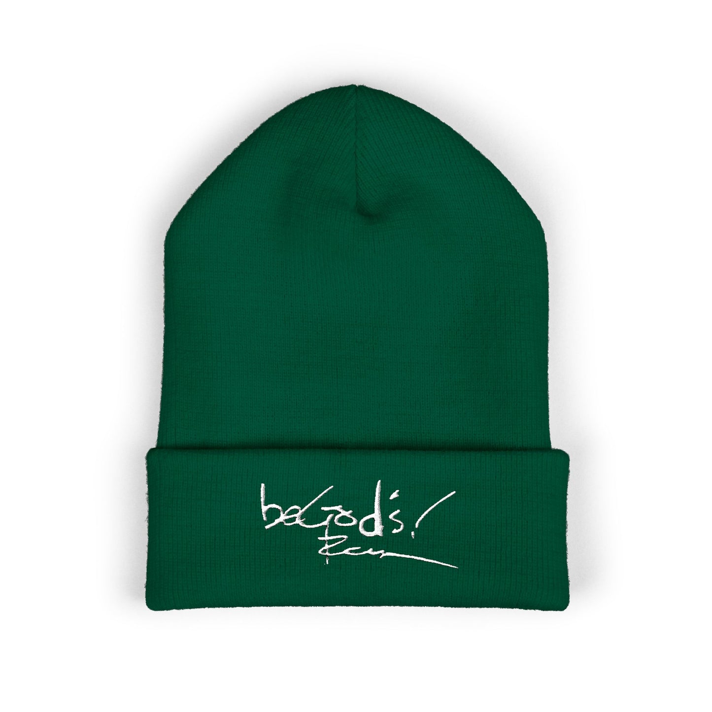 Rich Mullins Beanie Be God s Autograph Embroidered Knit Hat Christian Style Winter Fashion Outdoor Fun Christian Gift for Fan of Classic CCM