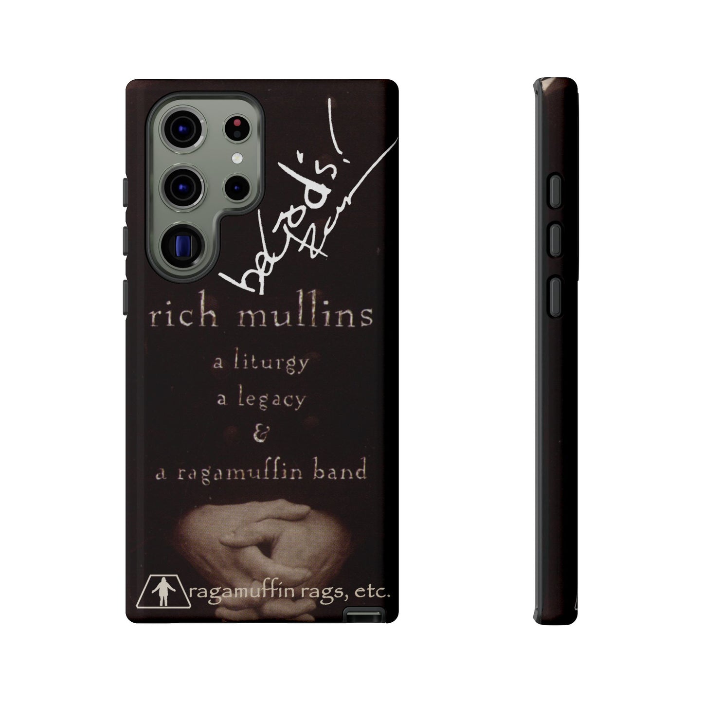 Rich Mullins Autograph Samsung Galaxy Tough Case Liturgy a Legacy and a Ragamuffin Band Phone Accessories Cover Protective Shell Unique Gift