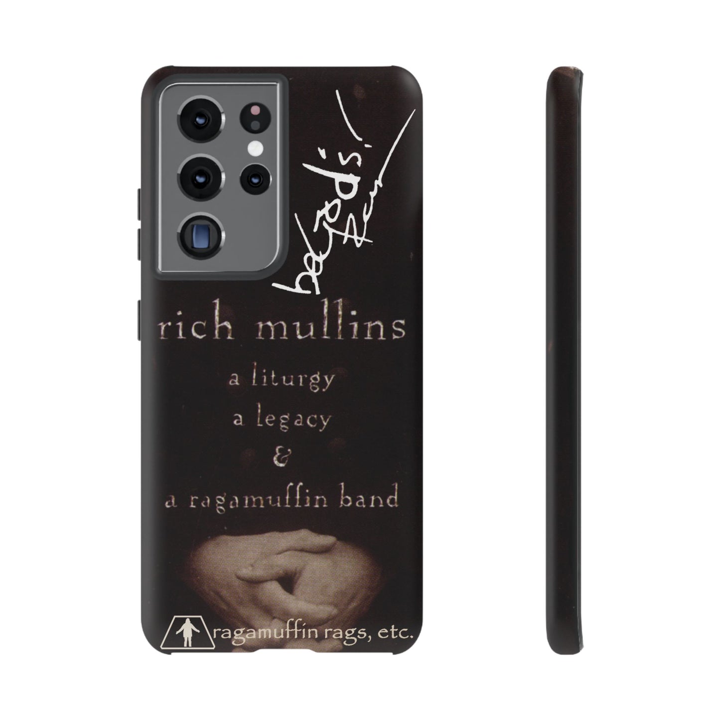 Rich Mullins Autograph Samsung Galaxy Tough Case Liturgy a Legacy and a Ragamuffin Band Phone Accessories Cover Protective Shell Unique Gift
