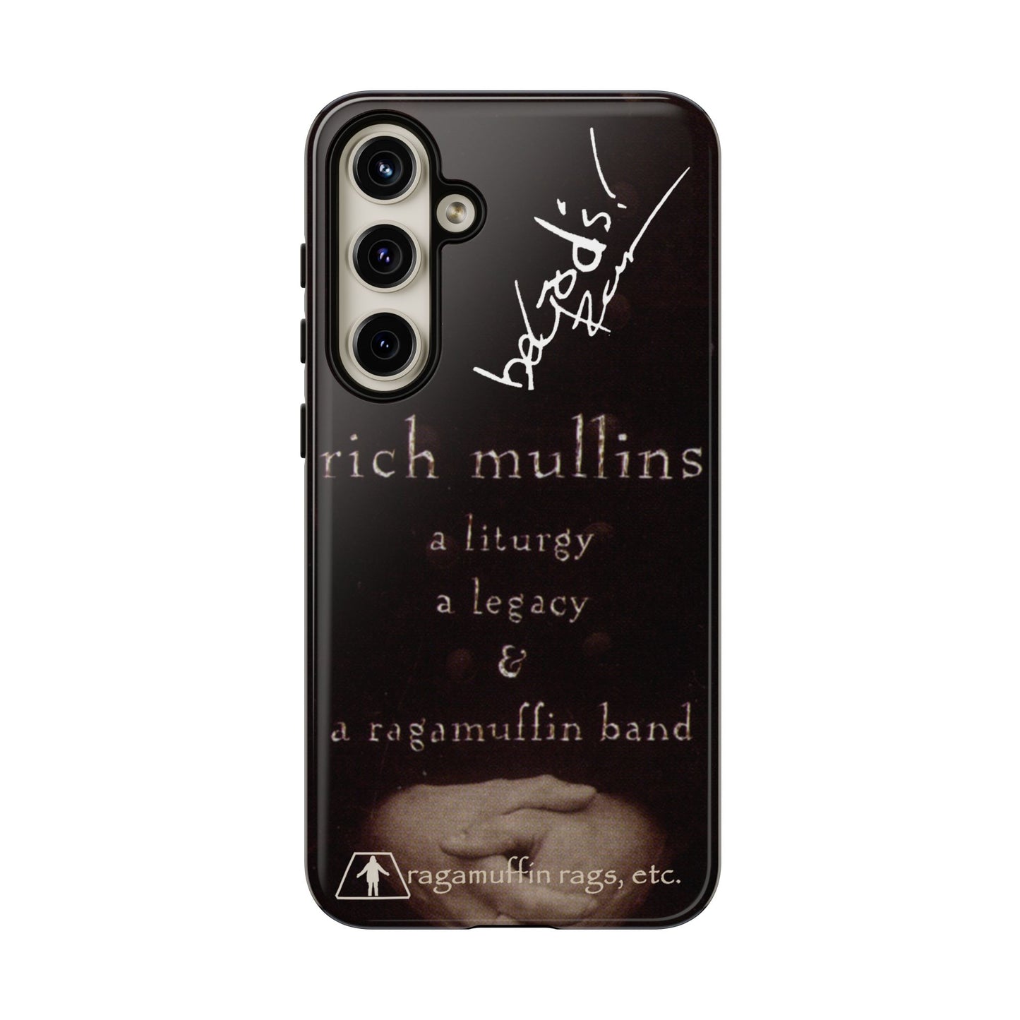 Rich Mullins Autograph Samsung Galaxy Tough Case Liturgy a Legacy and a Ragamuffin Band Phone Accessories Cover Protective Shell Unique Gift