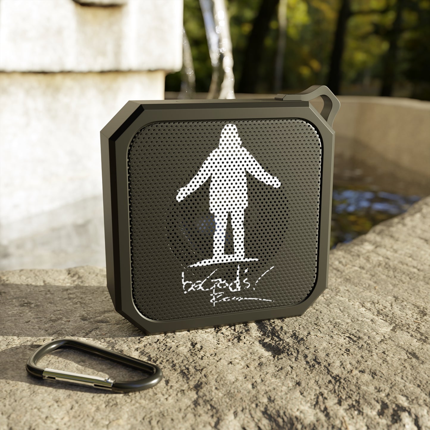 Rich Mullins Be Gods Autograph Arrow Portable Speaker - Outdoor Music Player for Adventure Camping Beach Party, Gift for Christian Music Fan