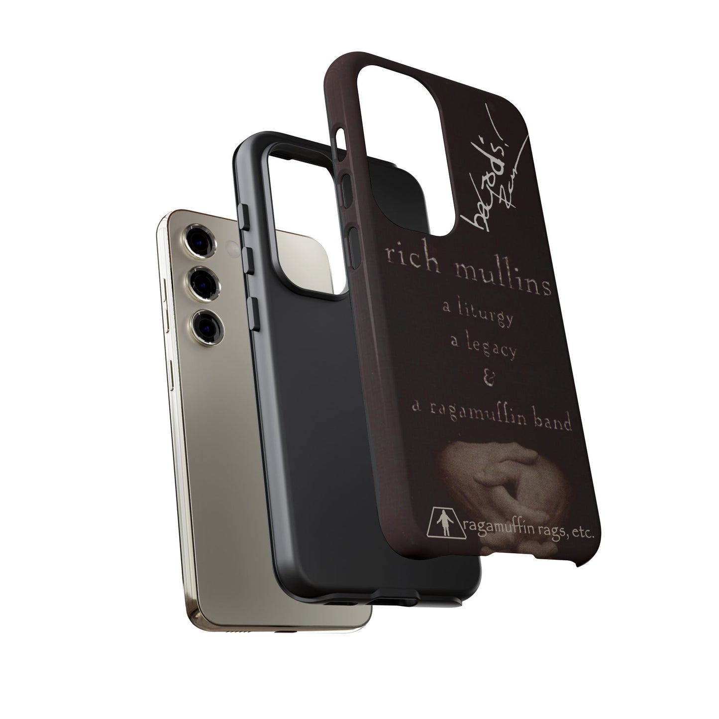 Rich Mullins Autograph Samsung Galaxy Tough Case Liturgy a Legacy and a Ragamuffin Band Phone Accessories Cover Protective Shell Unique Gift