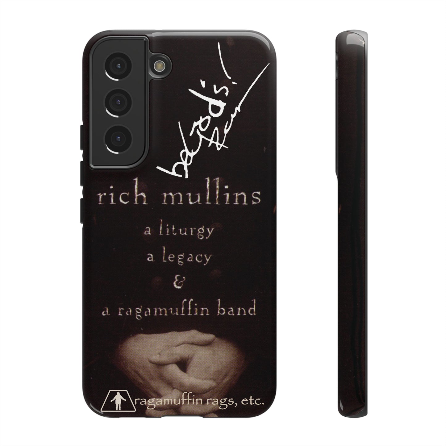 Rich Mullins Autograph Samsung Galaxy Tough Case Liturgy a Legacy and a Ragamuffin Band Phone Accessories Cover Protective Shell Unique Gift