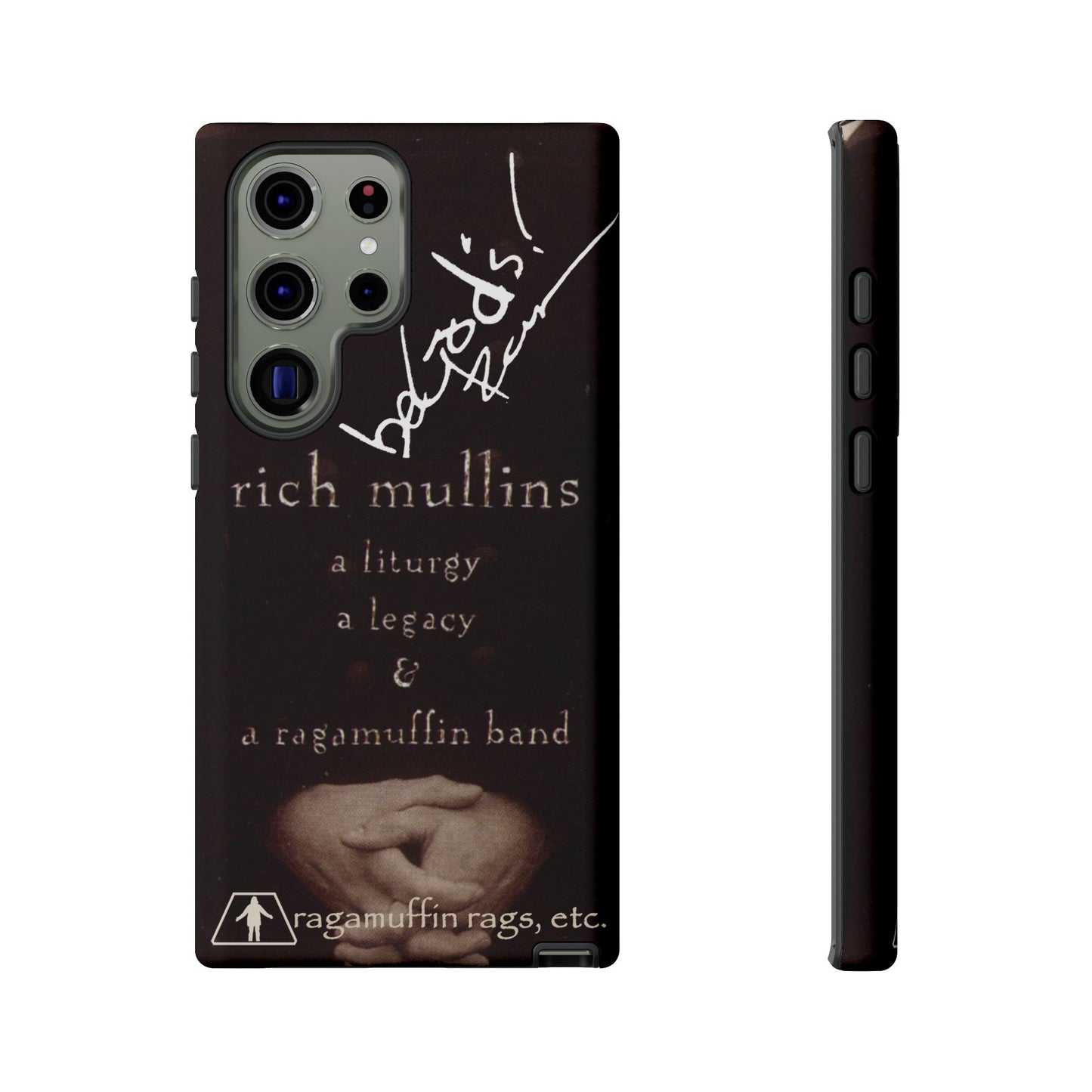Rich Mullins Autograph Samsung Galaxy Tough Case Liturgy a Legacy and a Ragamuffin Band Phone Accessories Cover Protective Shell Unique Gift