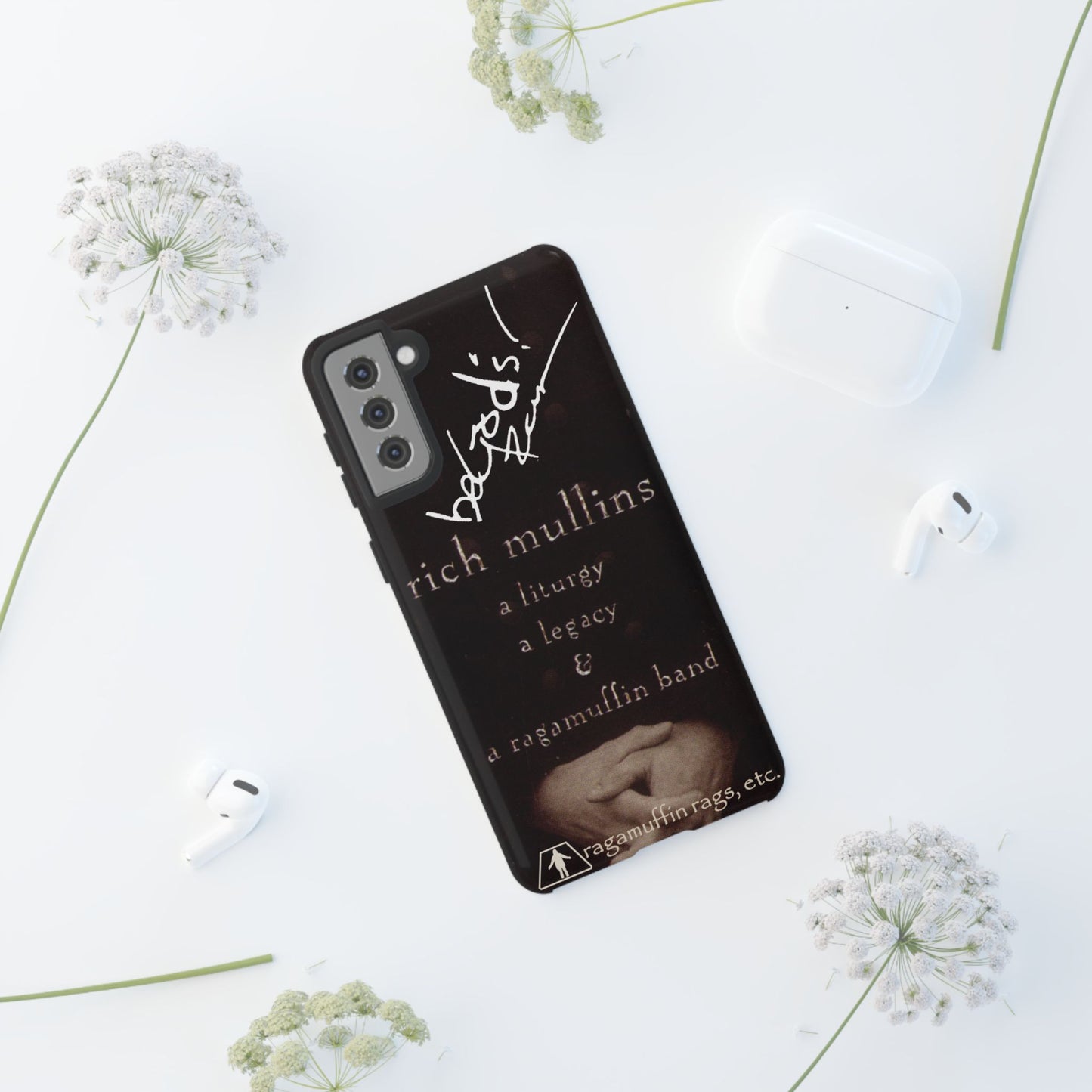 Rich Mullins Autograph Samsung Galaxy Tough Case Liturgy a Legacy and a Ragamuffin Band Phone Accessories Cover Protective Shell Unique Gift