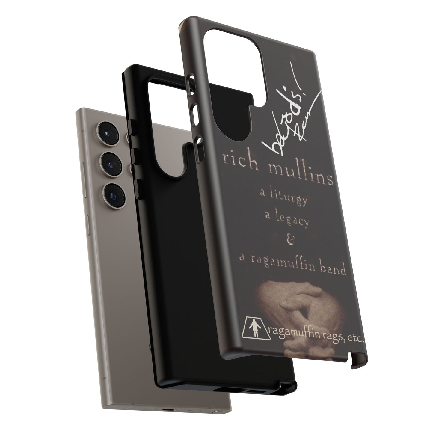 Rich Mullins Autograph Samsung Galaxy Tough Case Liturgy a Legacy and a Ragamuffin Band Phone Accessories Cover Protective Shell Unique Gift