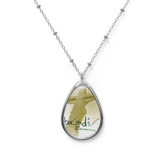 Rich Mullins Be God s Autograph Jesus Record Album Art Oval Pendant Necklace Christian Jewelry Inspirational Necklace Oval Pendant Gift