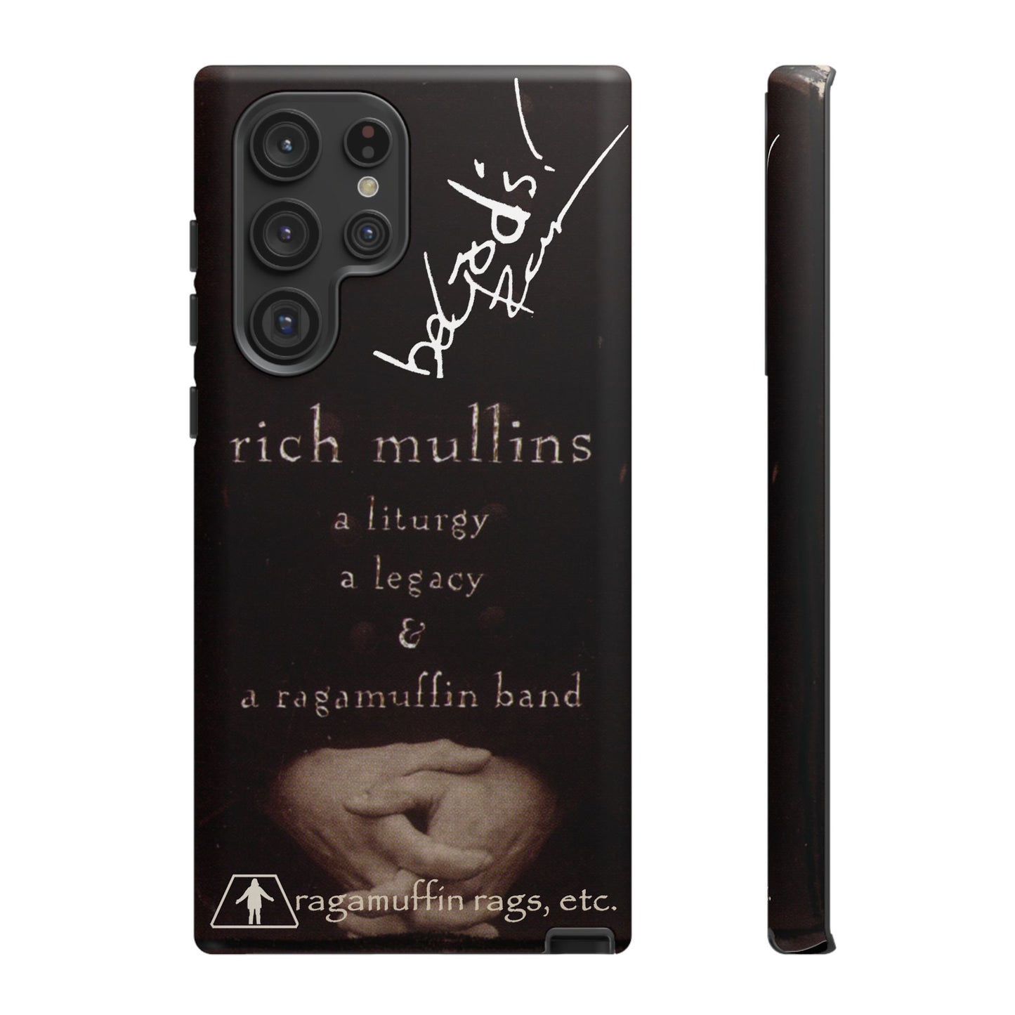 Rich Mullins Autograph Samsung Galaxy Tough Case Liturgy a Legacy and a Ragamuffin Band Phone Accessories Cover Protective Shell Unique Gift