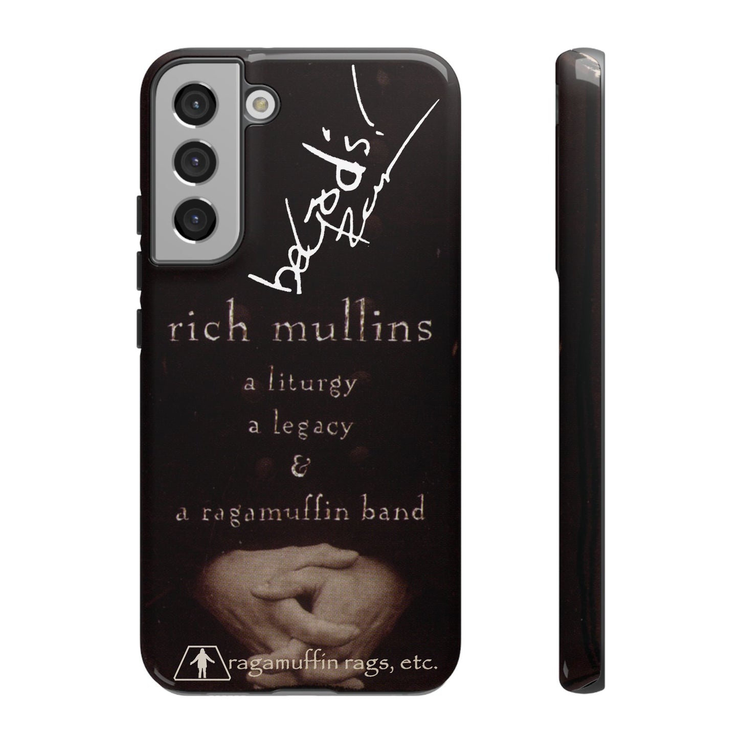 Rich Mullins Autograph Samsung Galaxy Tough Case Liturgy a Legacy and a Ragamuffin Band Phone Accessories Cover Protective Shell Unique Gift