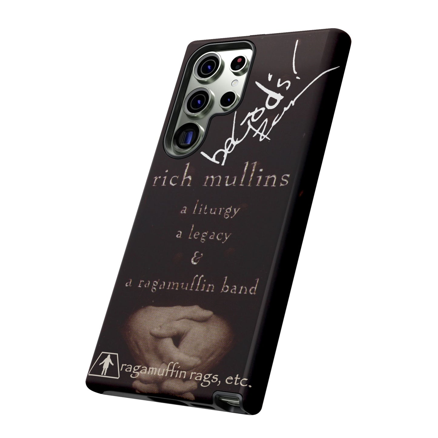 Rich Mullins Autograph Samsung Galaxy Tough Case Liturgy a Legacy and a Ragamuffin Band Phone Accessories Cover Protective Shell Unique Gift