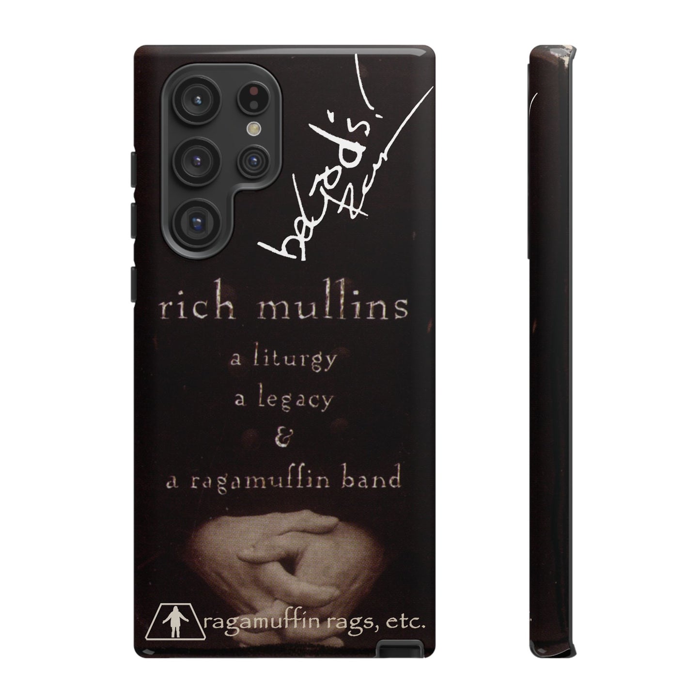 Rich Mullins Autograph Samsung Galaxy Tough Case Liturgy a Legacy and a Ragamuffin Band Phone Accessories Cover Protective Shell Unique Gift
