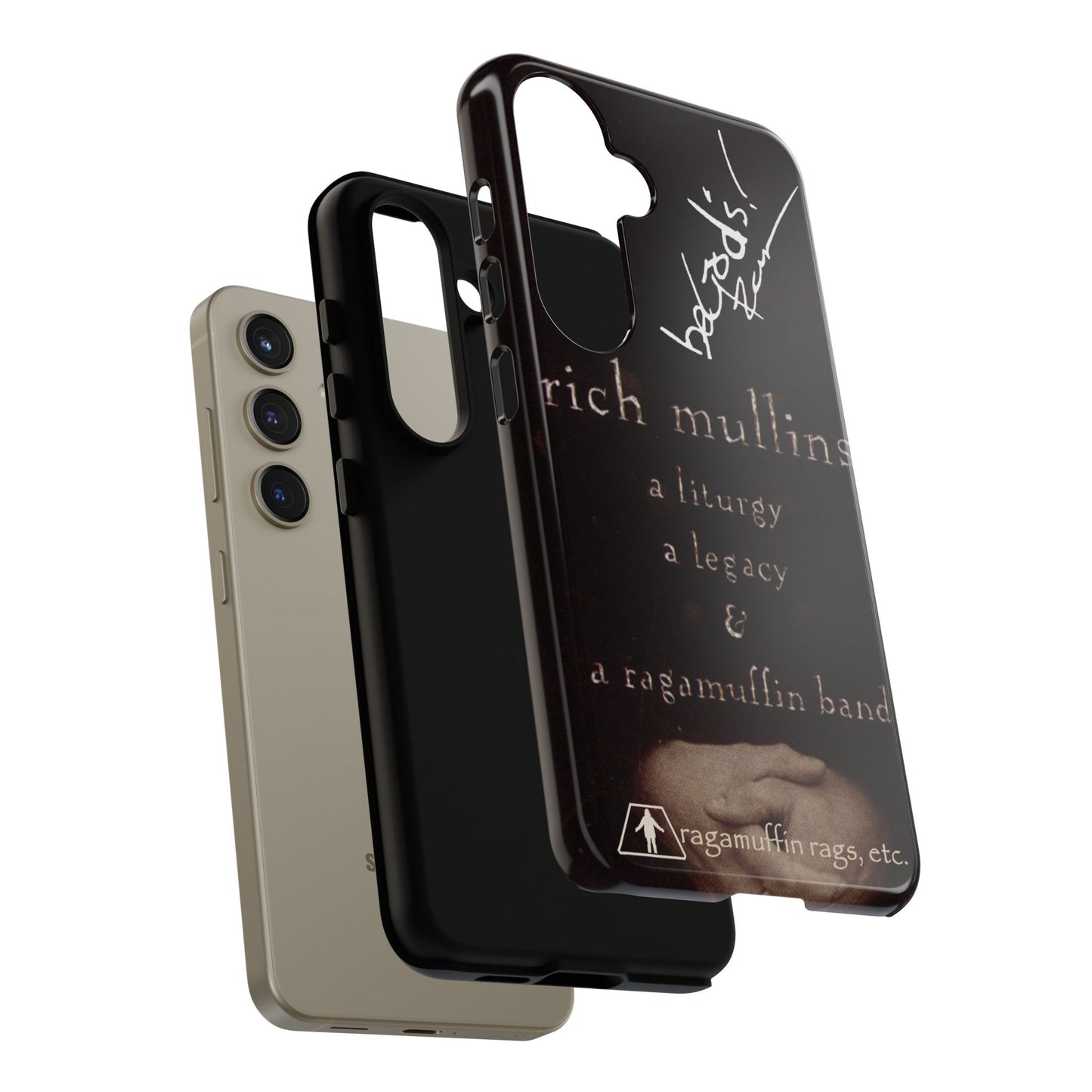 Rich Mullins Autograph Samsung Galaxy Tough Case Liturgy a Legacy and a Ragamuffin Band Phone Accessories Cover Protective Shell Unique Gift