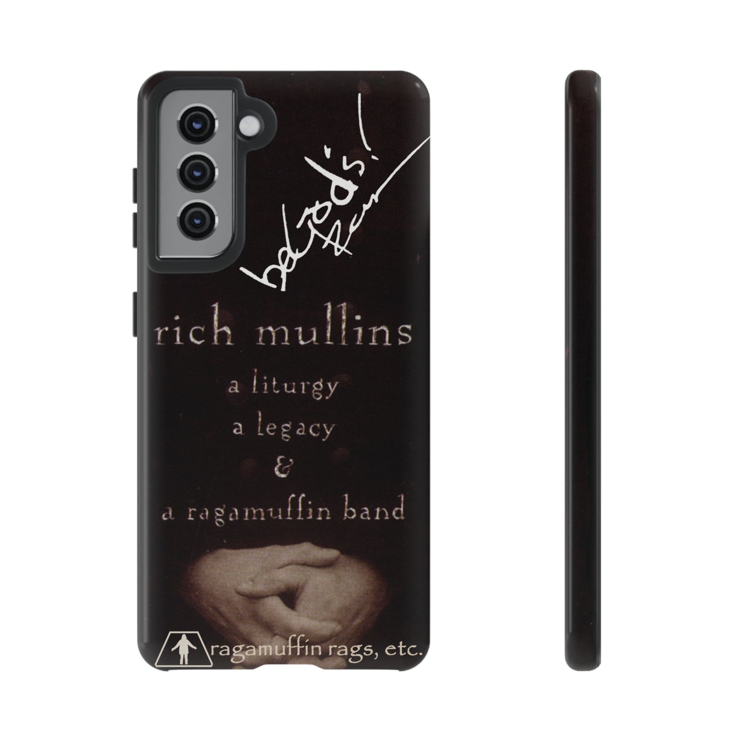 Rich Mullins Autograph Samsung Galaxy Tough Case Liturgy a Legacy and a Ragamuffin Band Phone Accessories Cover Protective Shell Unique Gift