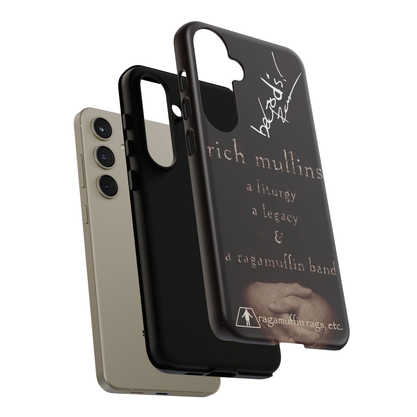 Rich Mullins Autograph Samsung Galaxy Tough Case Liturgy a Legacy and a Ragamuffin Band Phone Accessories Cover Protective Shell Unique Gift