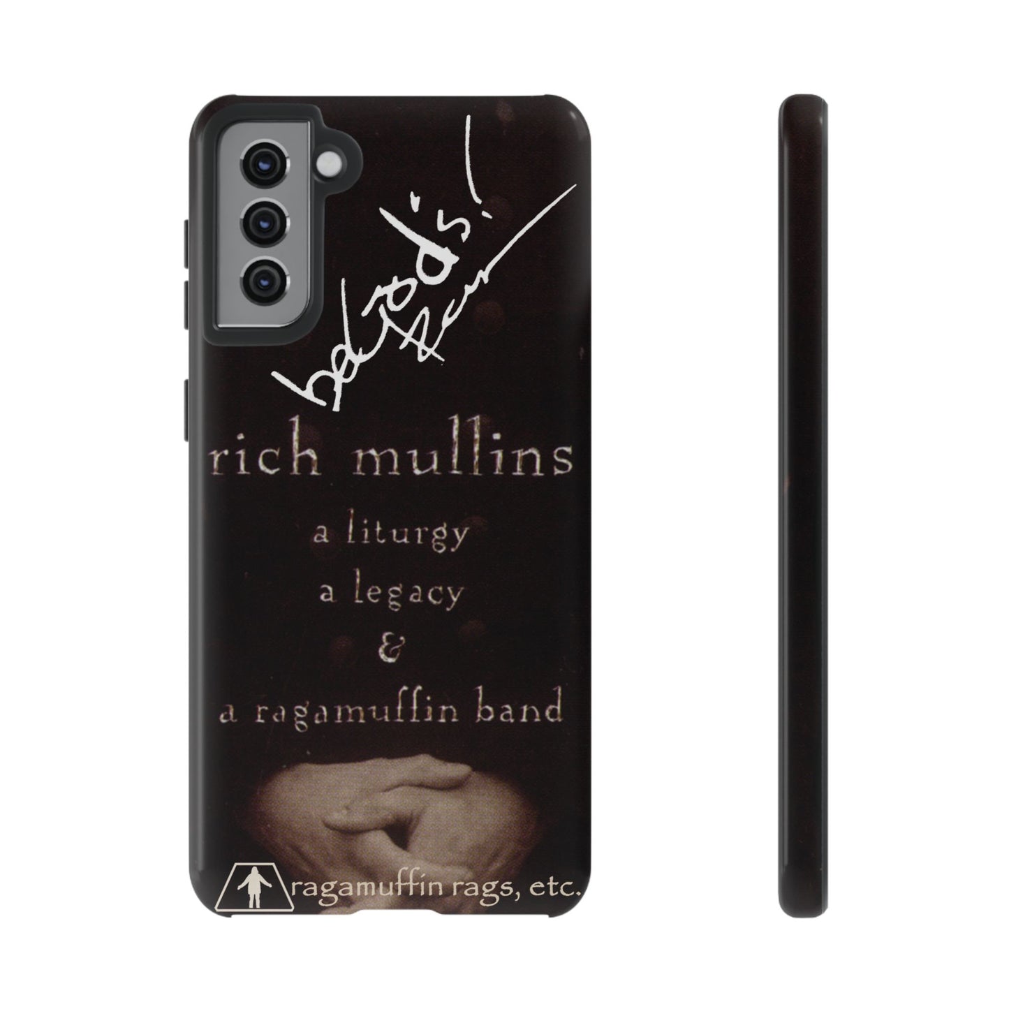 Rich Mullins Autograph Samsung Galaxy Tough Case Liturgy a Legacy and a Ragamuffin Band Phone Accessories Cover Protective Shell Unique Gift