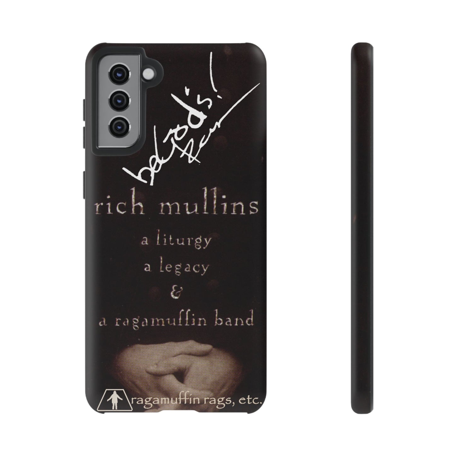 Rich Mullins Autograph Samsung Galaxy Tough Case Liturgy a Legacy and a Ragamuffin Band Phone Accessories Cover Protective Shell Unique Gift
