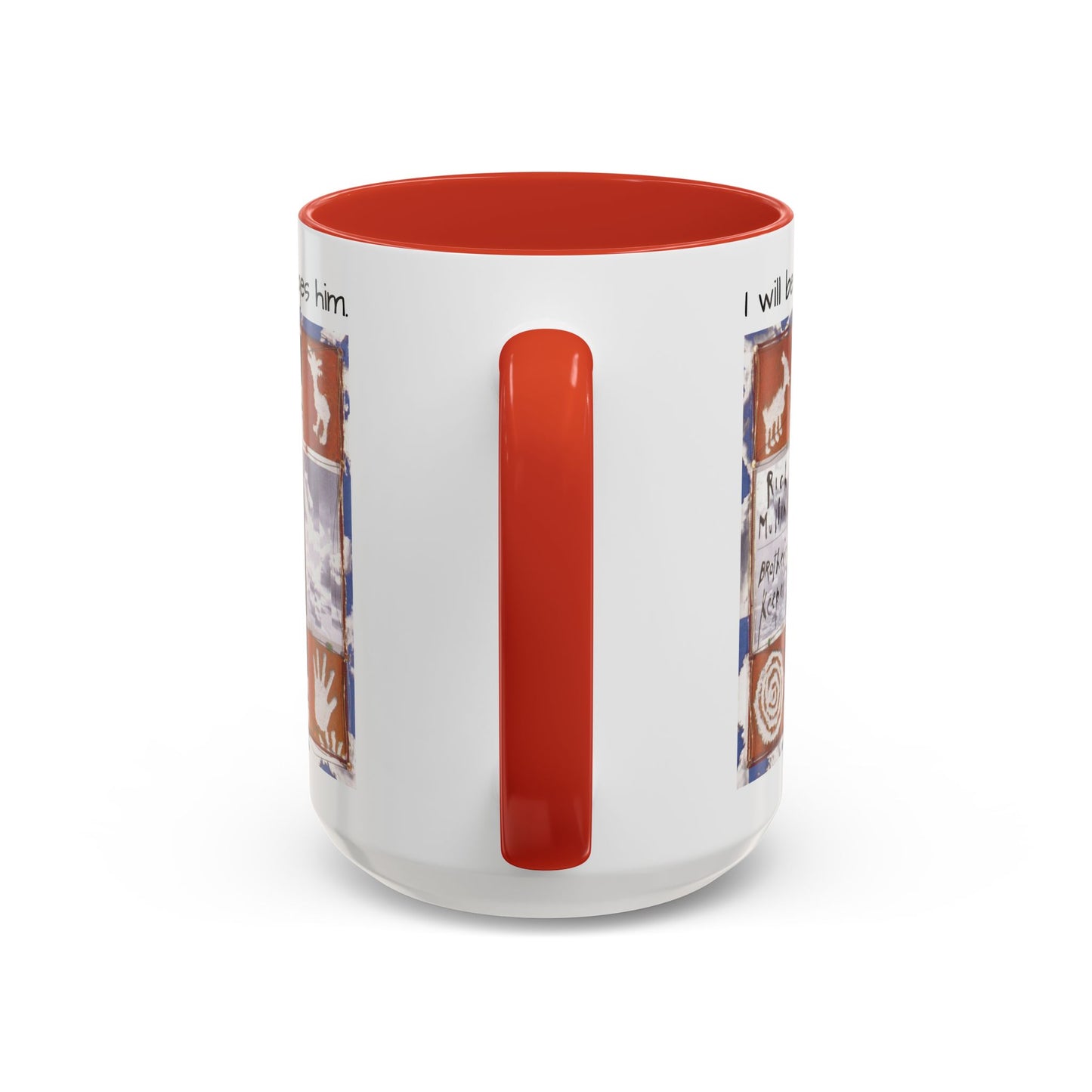 Rich Mullins Brothers Keeper Accent Coffee Mug with Be Gods autograph Inspirational Ceramic Tea Cup Christian Gift for Fan of CCM