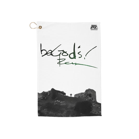 Rich Mullins in Ireland Golf Towel, Be Gods Autograph Christian Music Gift, CCM Lover Towel, Microfiber Sport Towel