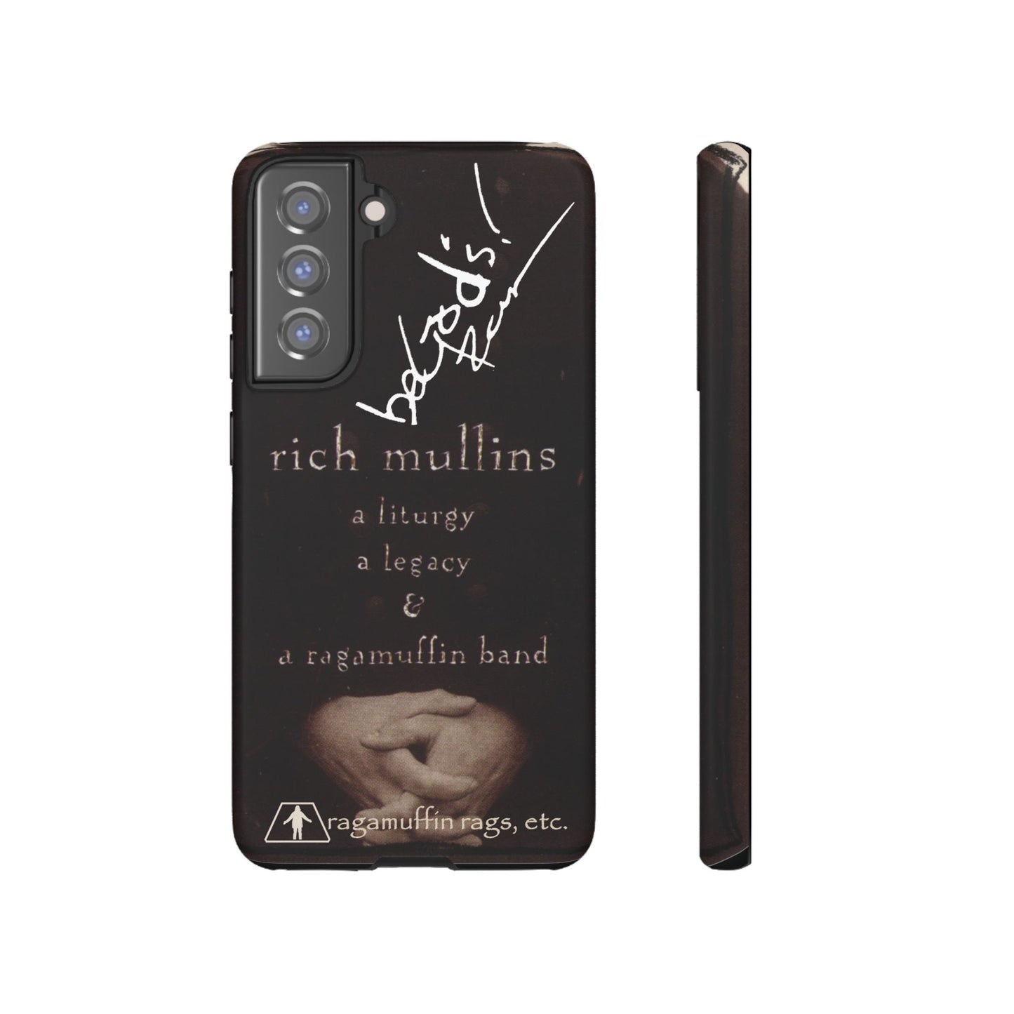 Rich Mullins Autograph Samsung Galaxy Tough Case Liturgy a Legacy and a Ragamuffin Band Phone Accessories Cover Protective Shell Unique Gift