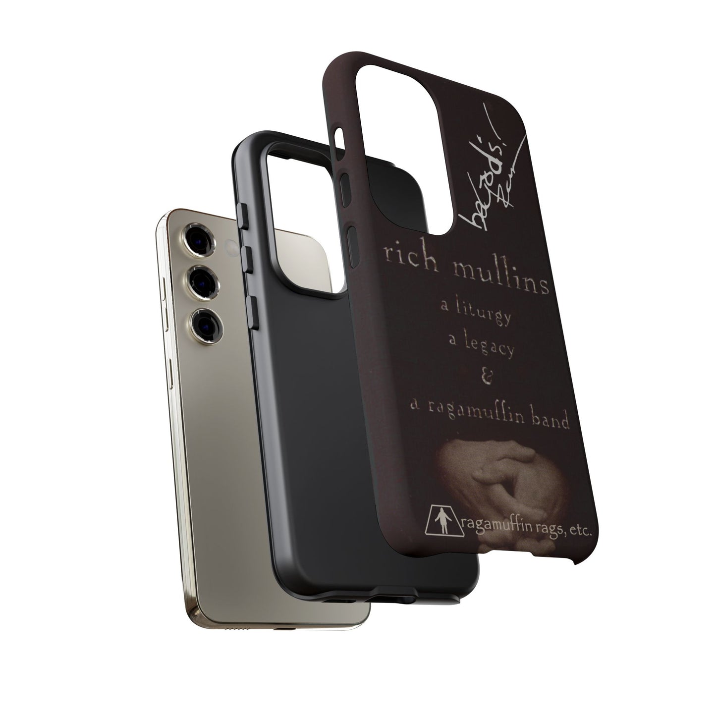 Rich Mullins Autograph Samsung Galaxy Tough Case Liturgy a Legacy and a Ragamuffin Band Phone Accessories Cover Protective Shell Unique Gift