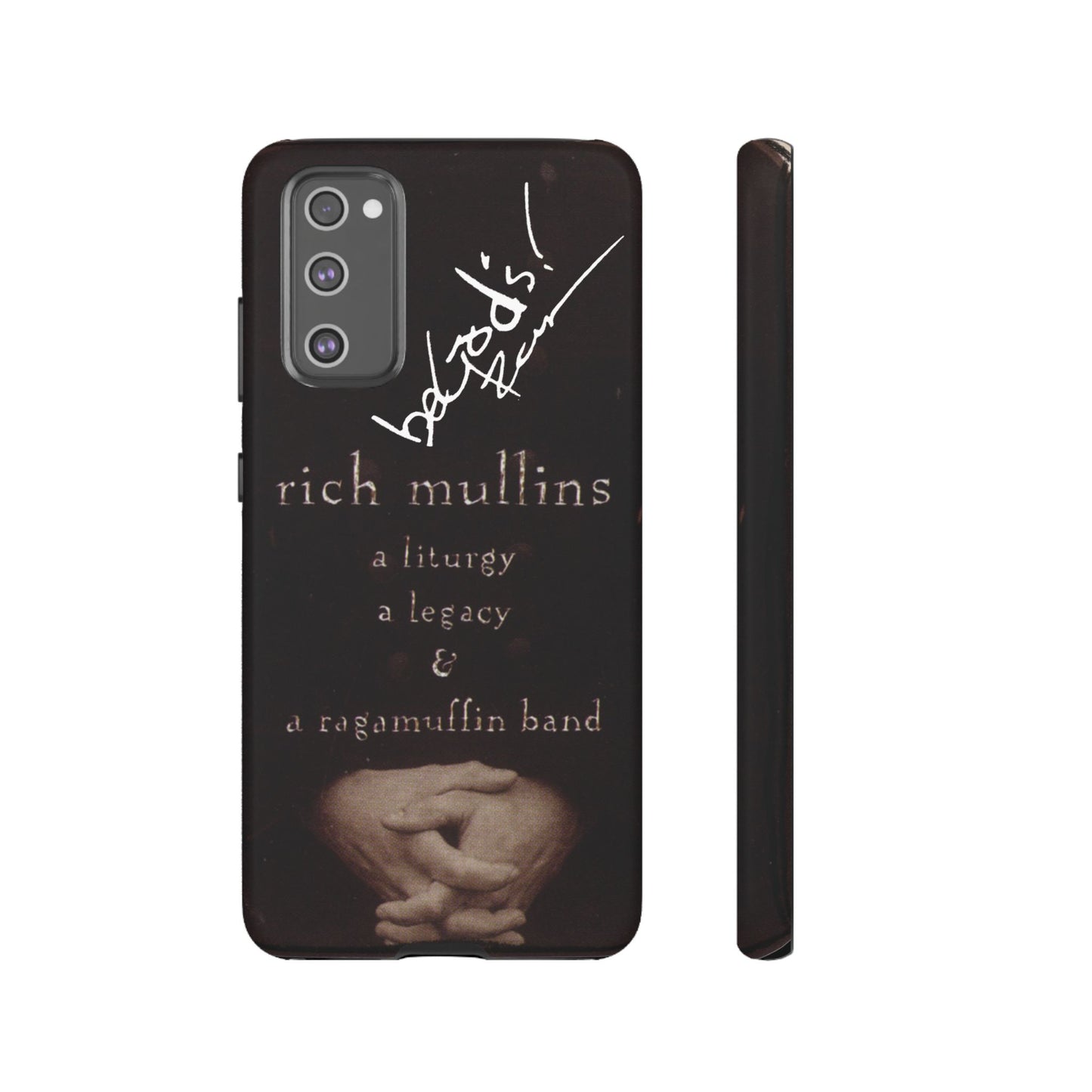 Rich Mullins Autograph Samsung Galaxy Tough Case Liturgy a Legacy and a Ragamuffin Band Phone Accessories Cover Protective Shell Unique Gift